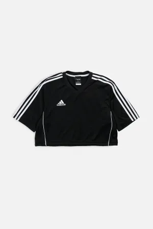 Rework Crop Adidas Soccer Jersey - L Frankie