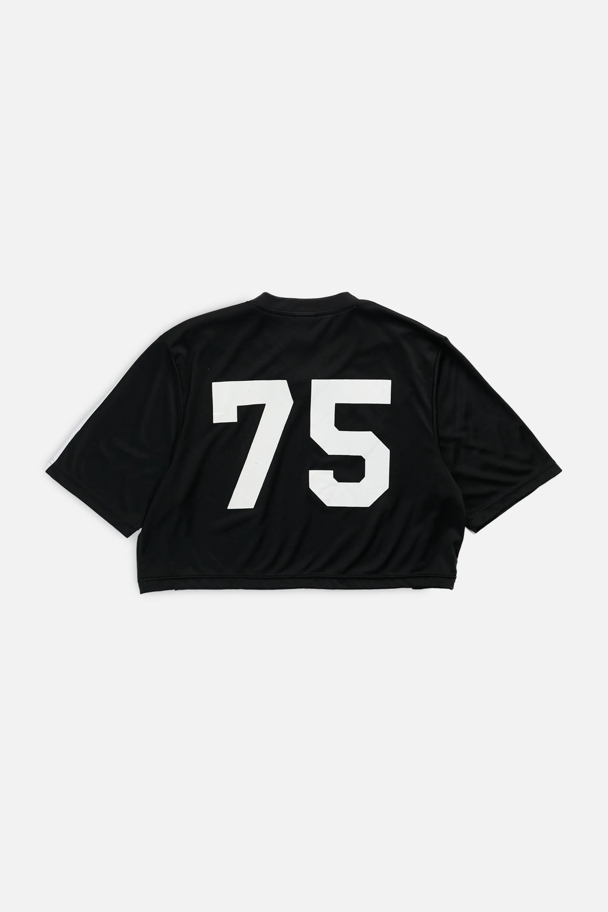 Rework Crop Adidas Soccer Jersey - L Frankie