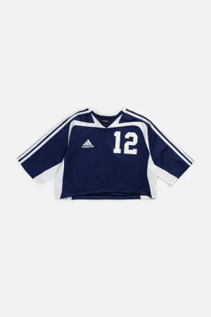 Rework Crop Adidas Soccer Jersey - S Frankie