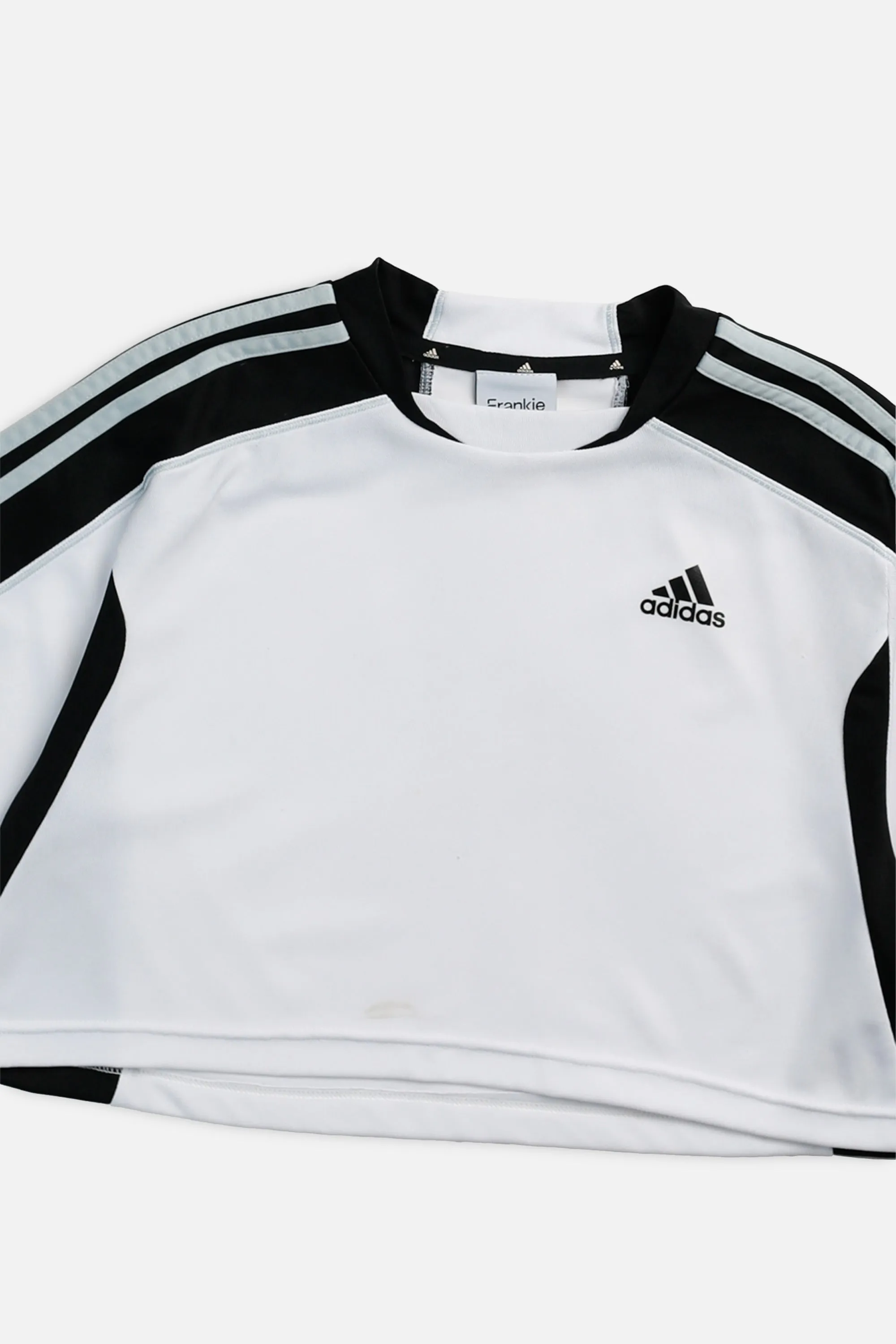 Rework Crop Adidas Soccer Jersey - S Frankie