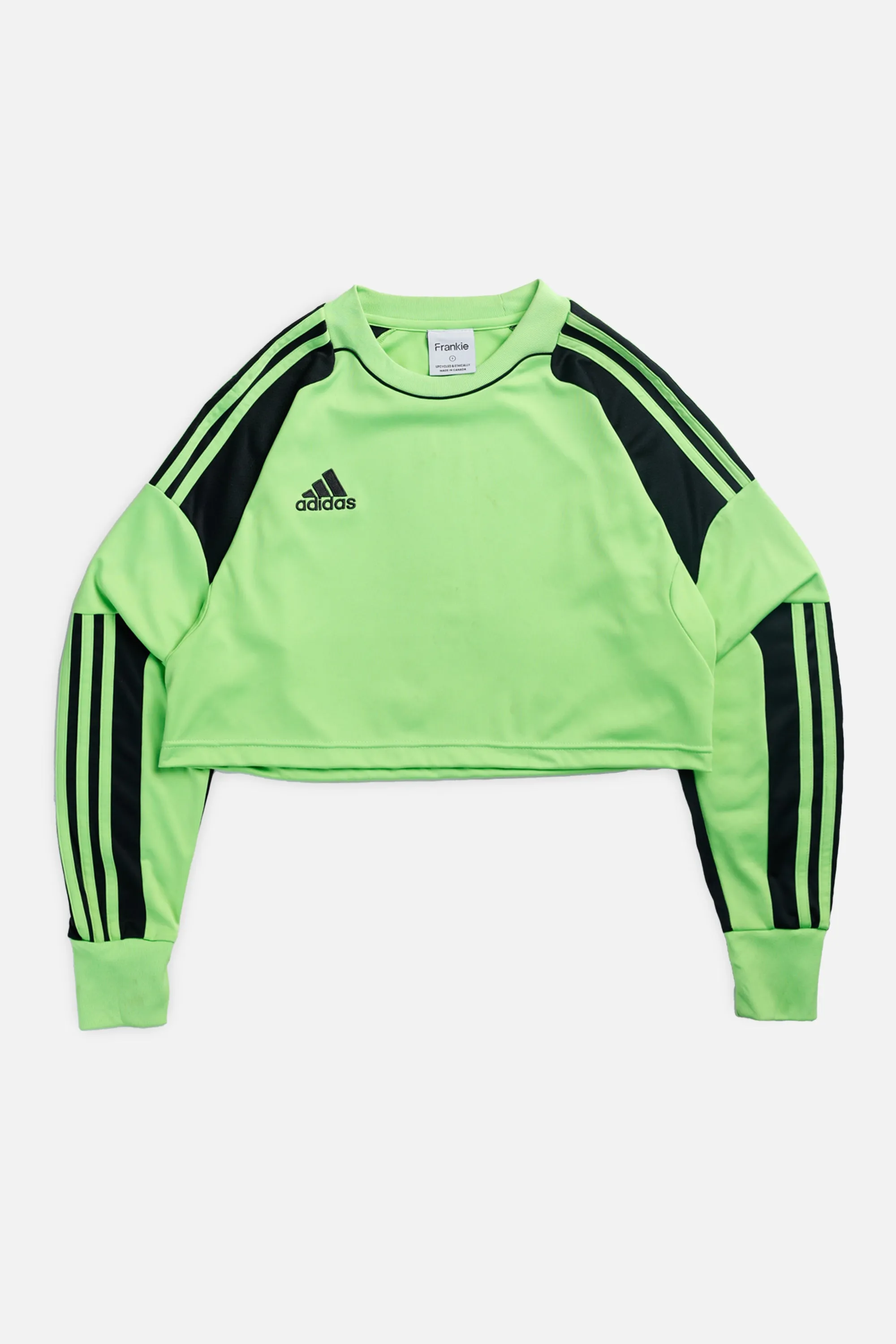 Rework Crop Adidas Soccer Jersey - S Frankie