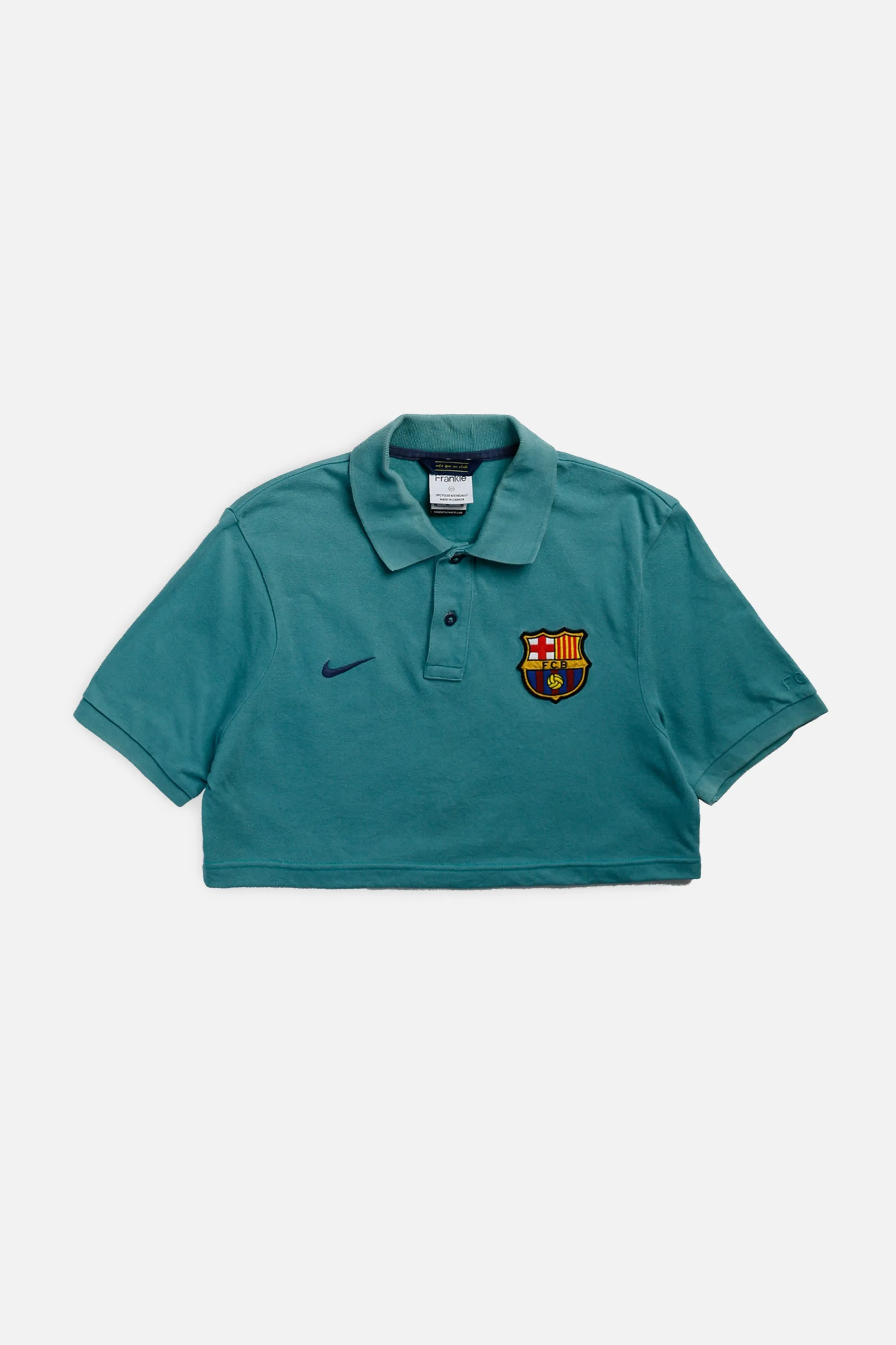 Rework Crop Barcelona Soccer Tee - XS Frankie