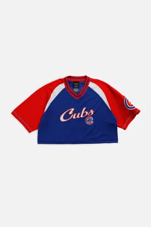 Rework Crop Chicago Cubs MLB Jersey - M Frankie
