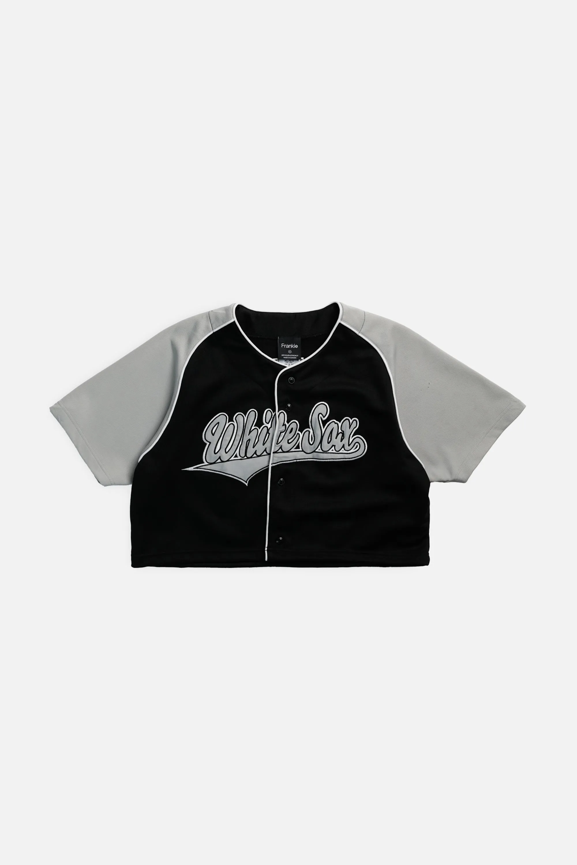 Rework Crop Chicago White Sox MLB Jersey - M Frankie
