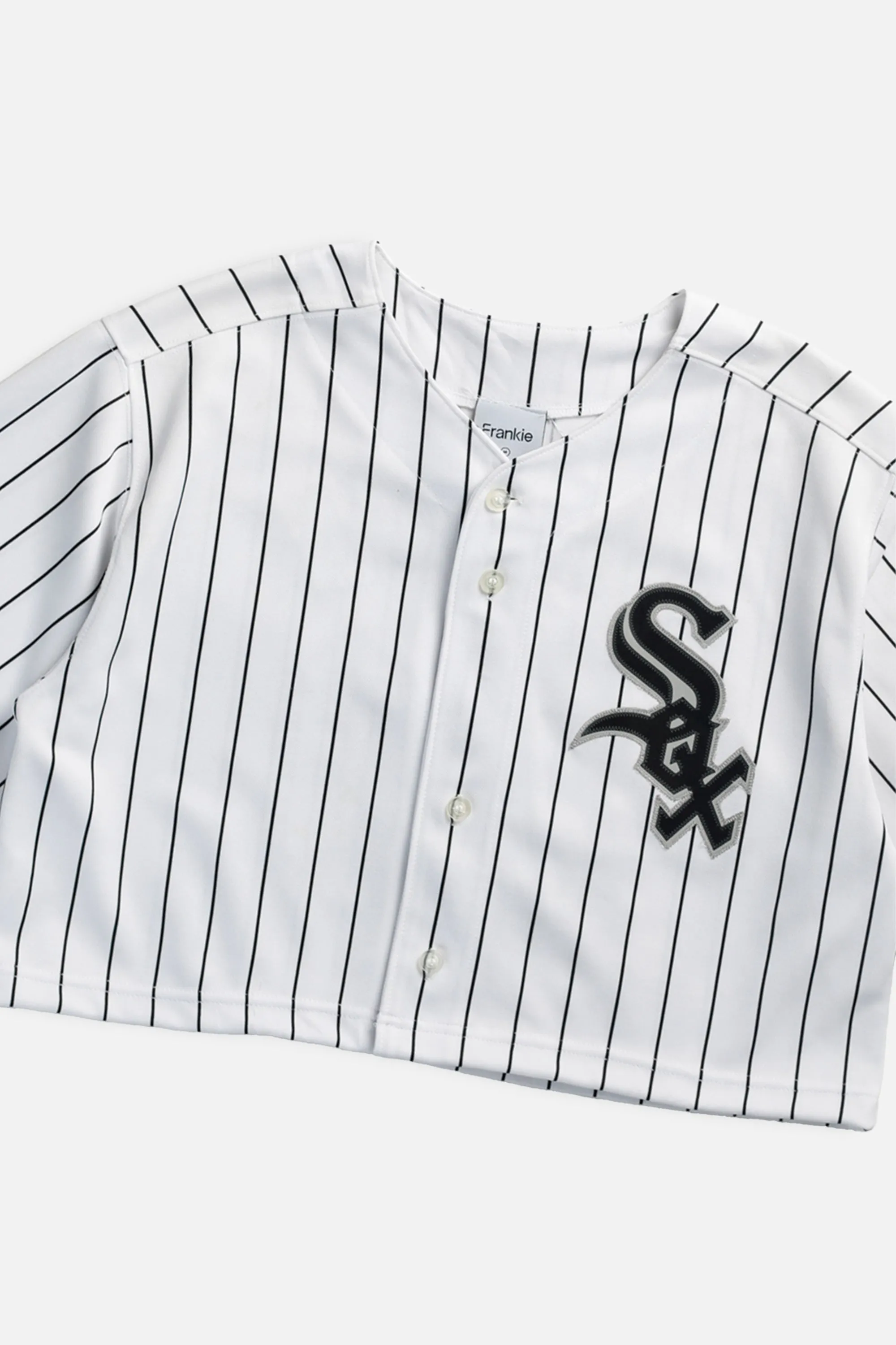 Rework Crop Chicago White Sox MLB Jersey - M Frankie