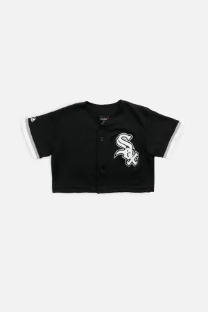Rework Crop Chicago White Sox MLB Jersey - XS Frankie