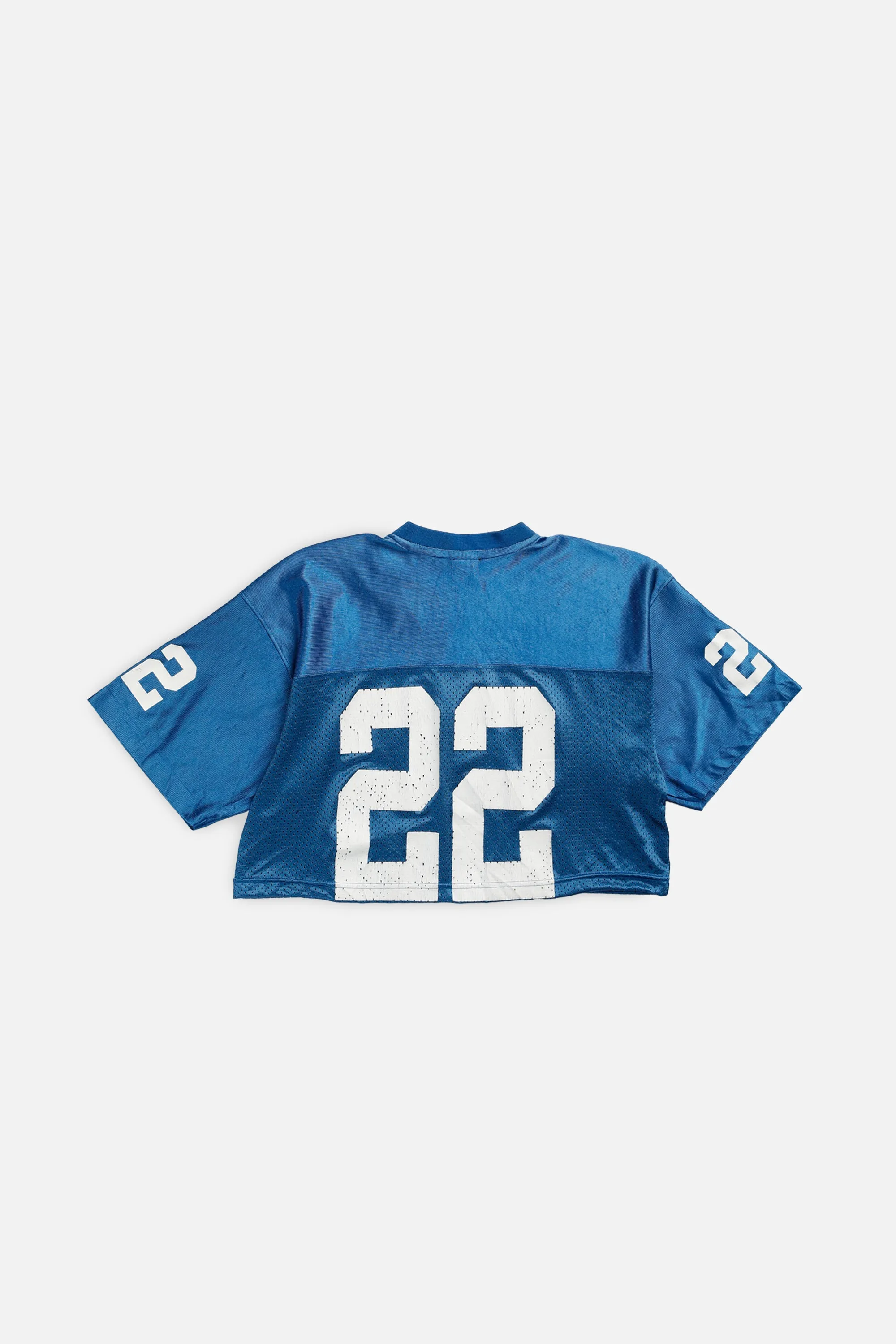 Rework Crop Football Jersey - S Frankie