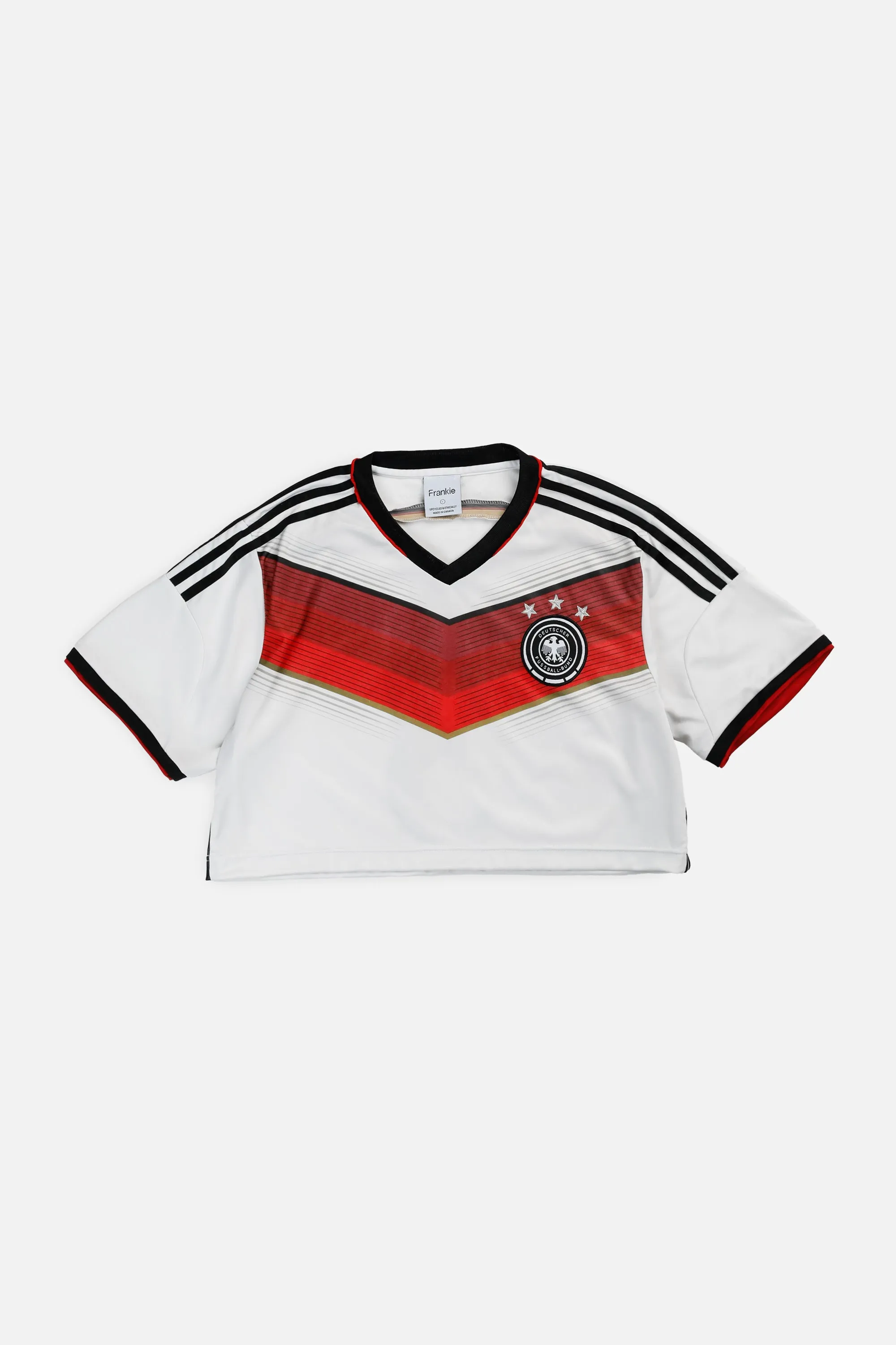 Rework Crop Germany Soccer Jersey - L Frankie