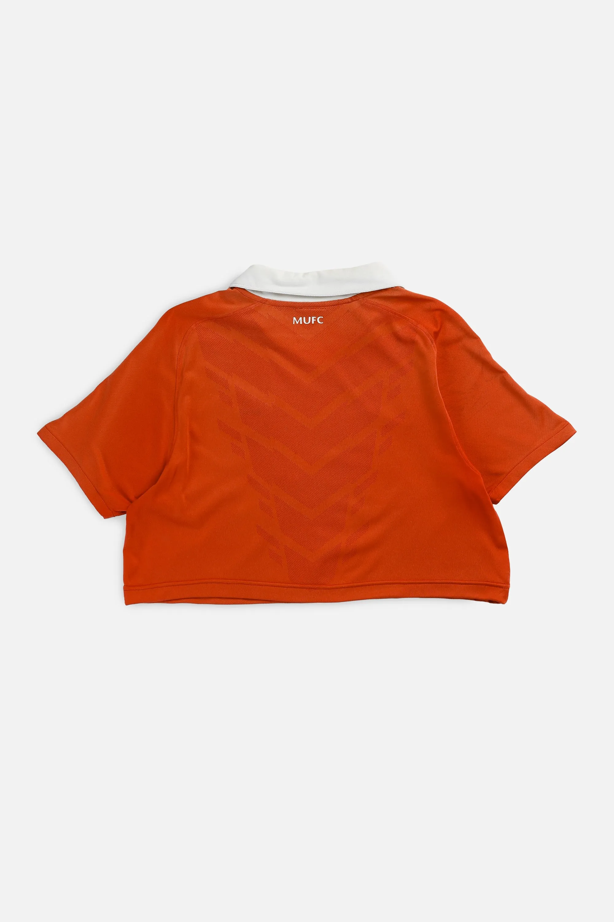 Rework Crop Manchester Soccer Jersey - S Frankie