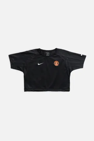 Rework Crop Manchester Soccer Jersey - XS Frankie