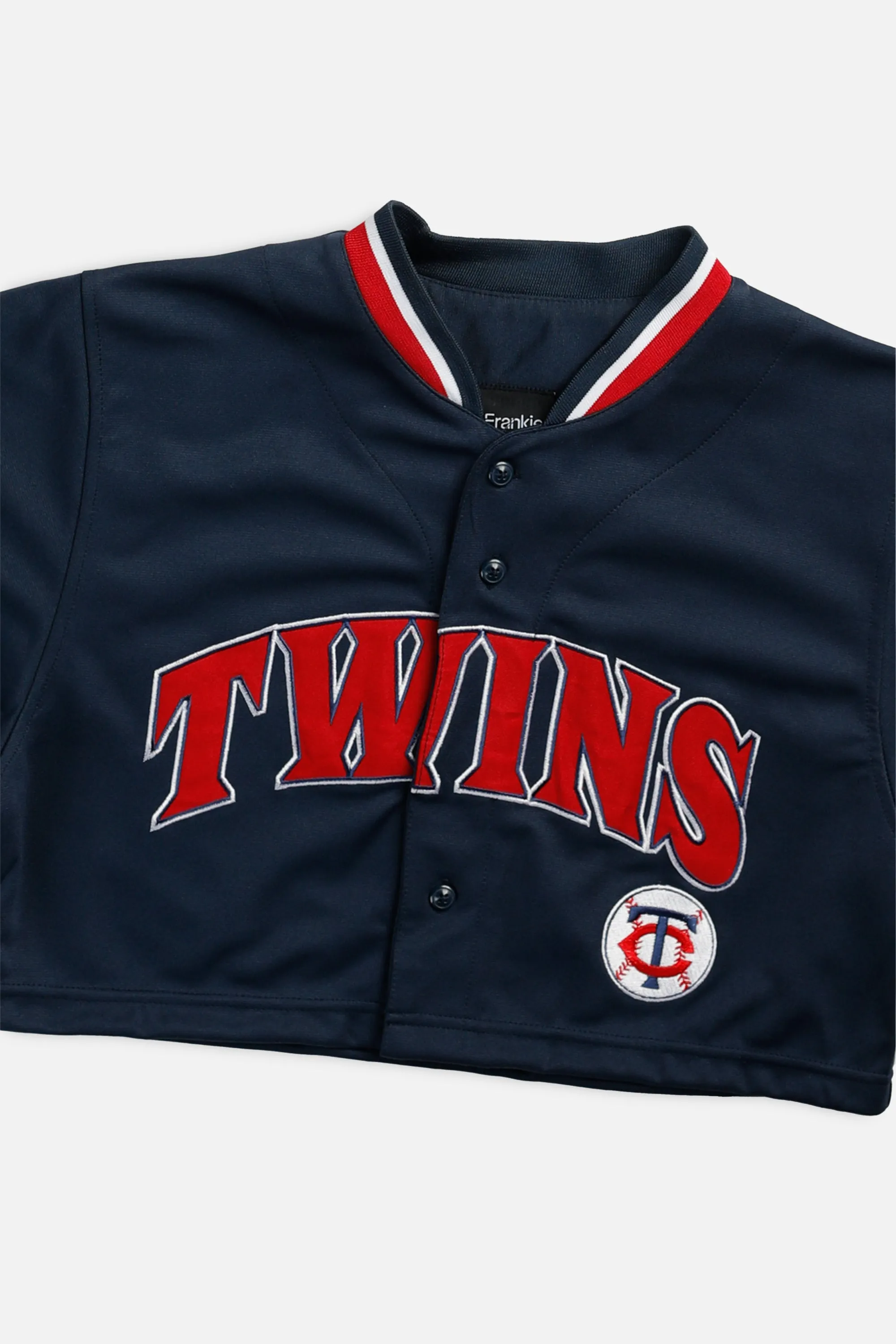 Rework Crop Minnesota Twins MLB Jersey - S Frankie