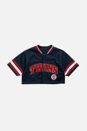 Rework Crop Minnesota Twins MLB Jersey - S Frankie