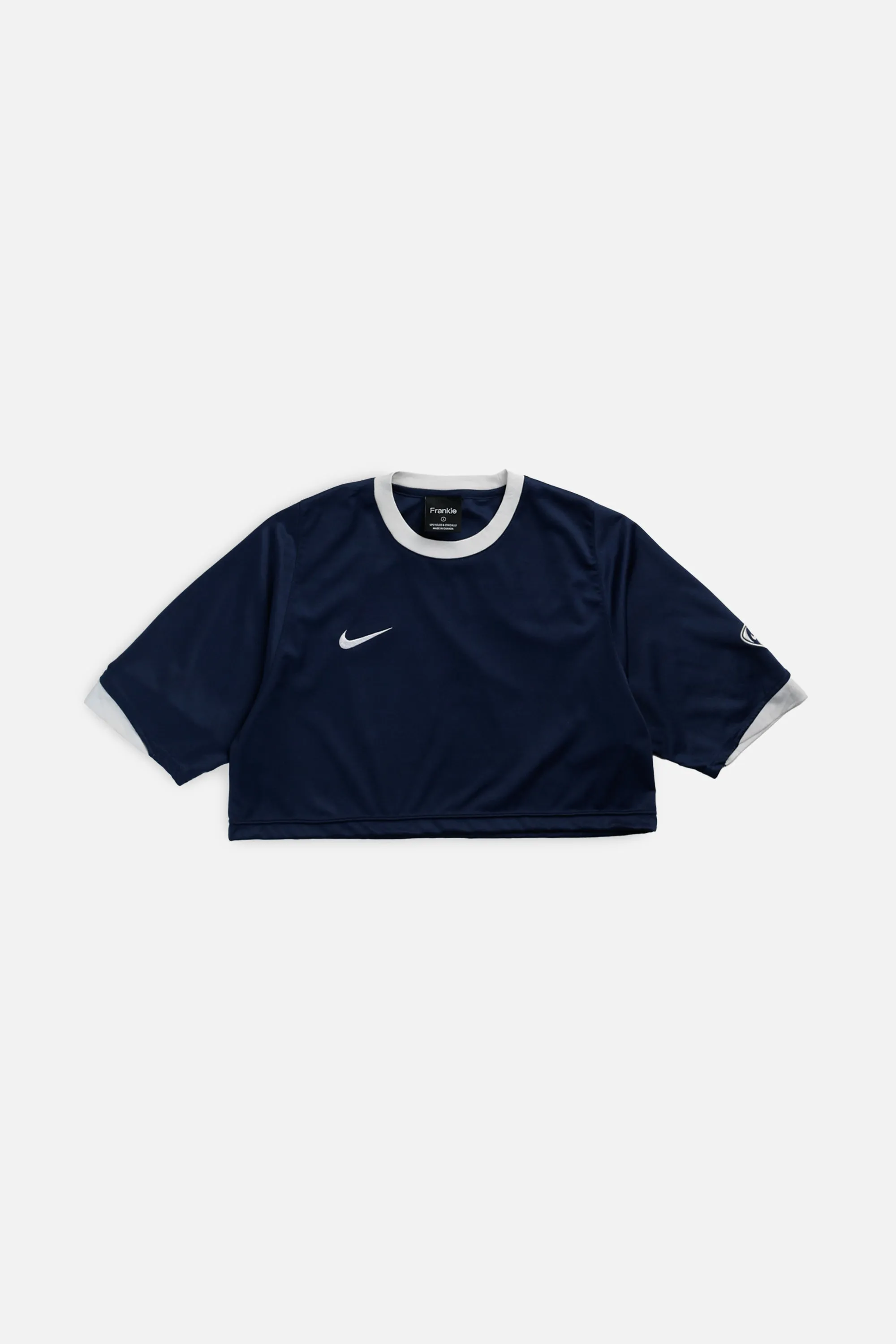 Rework Crop Nike Soccer Jersey - S Frankie