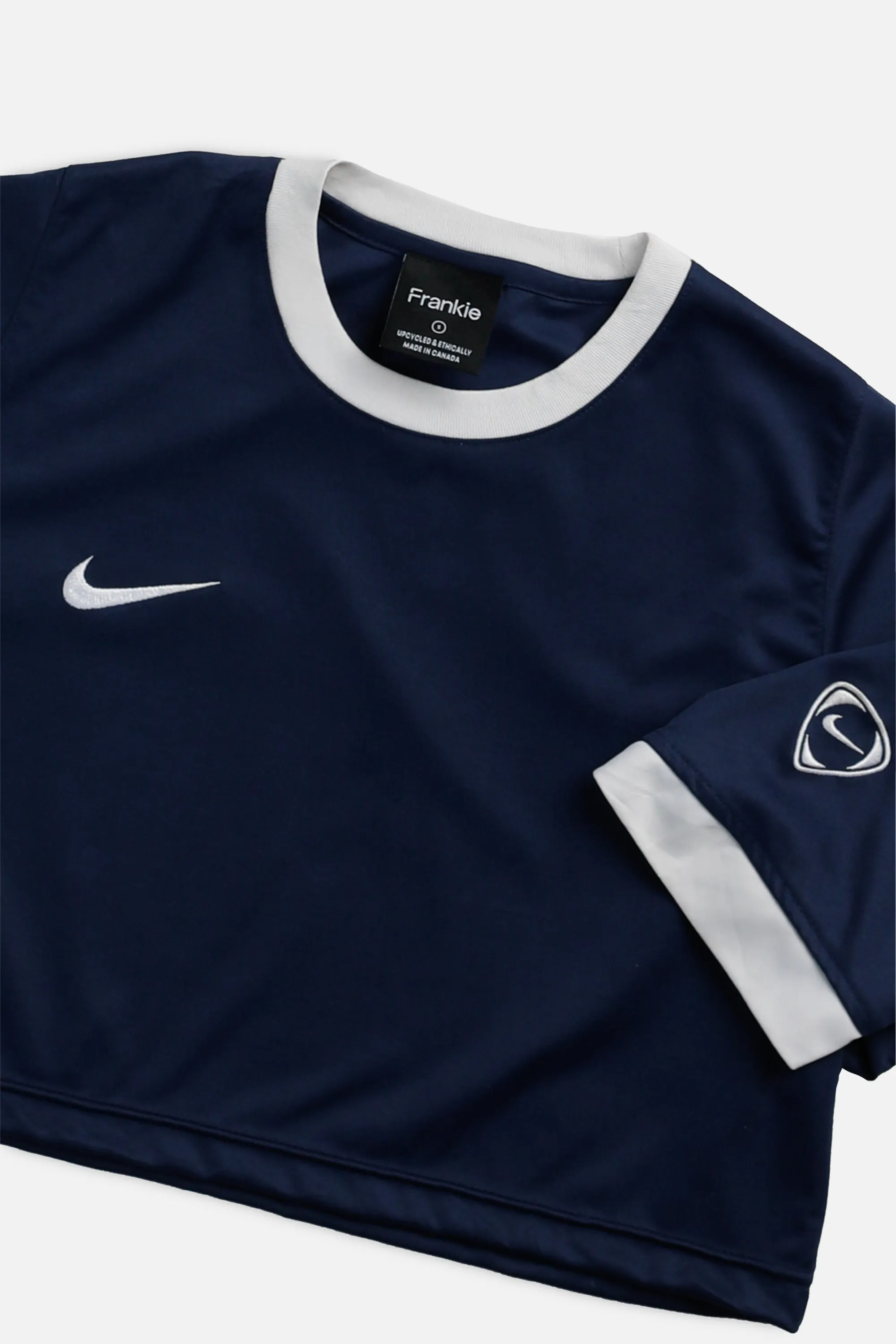 Rework Crop Nike Soccer Jersey - S Frankie