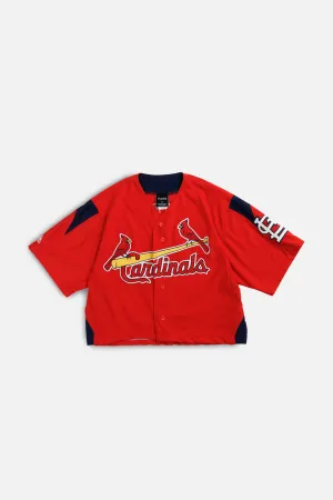 Rework Crop St. Louis Cardinals MLB Jersey - L Frankie