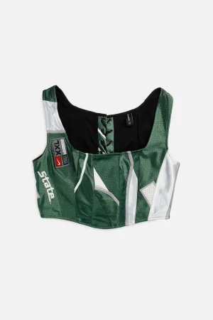Rework Michigan State NCAA Corset - M Frankie