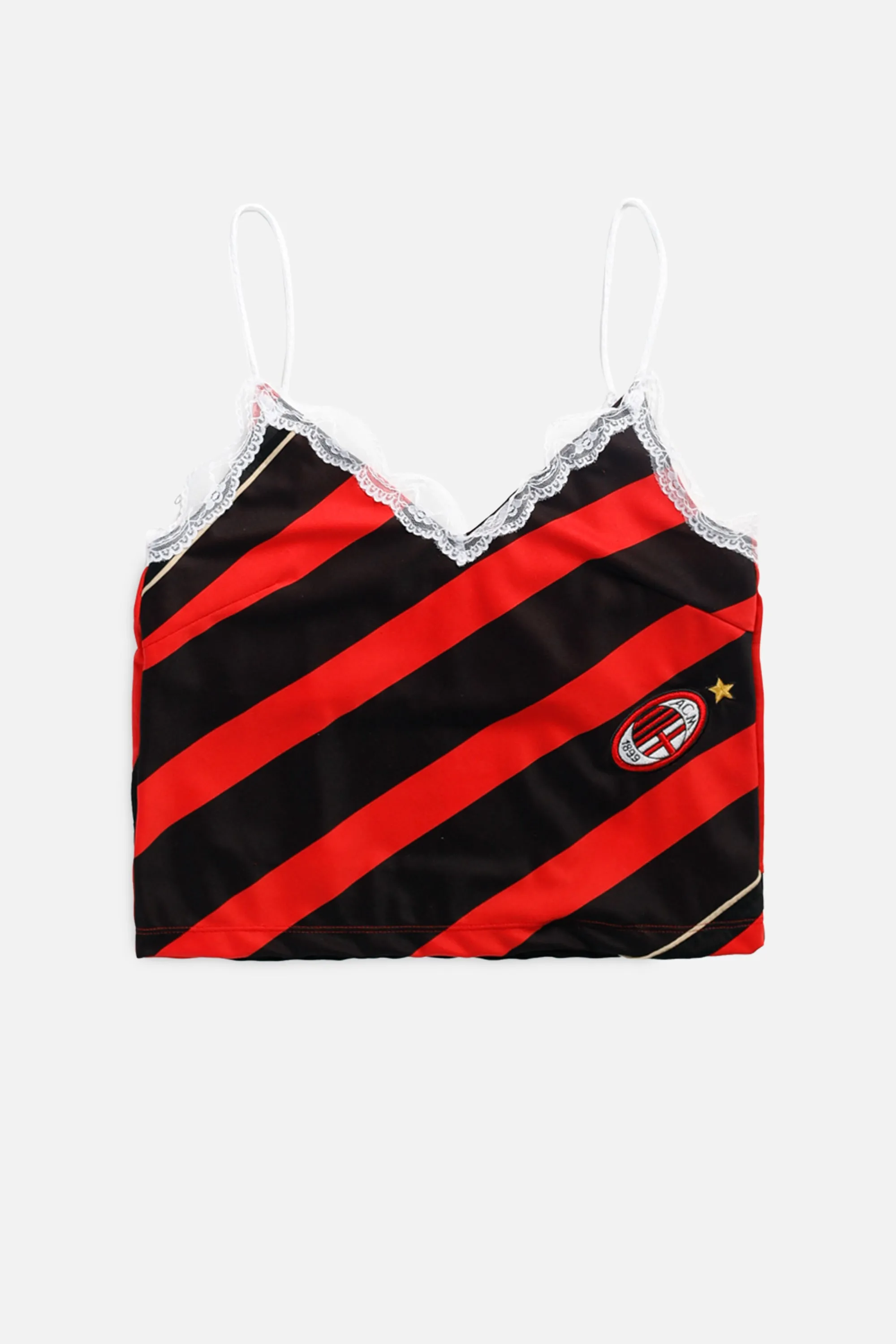 Rework Milan Soccer Lace Tank - S Frankie
