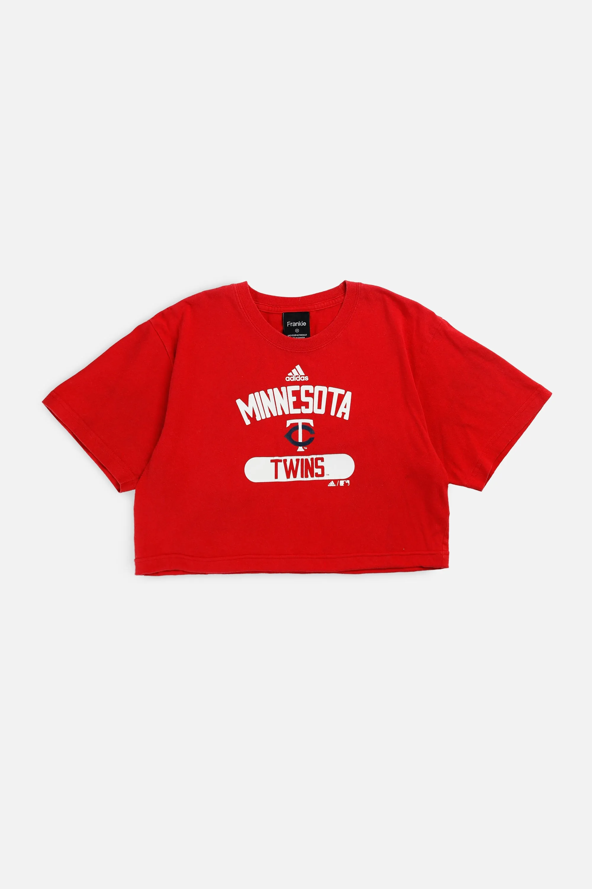 Rework Minnesota Twins MLB Crop Tee - M Frankie