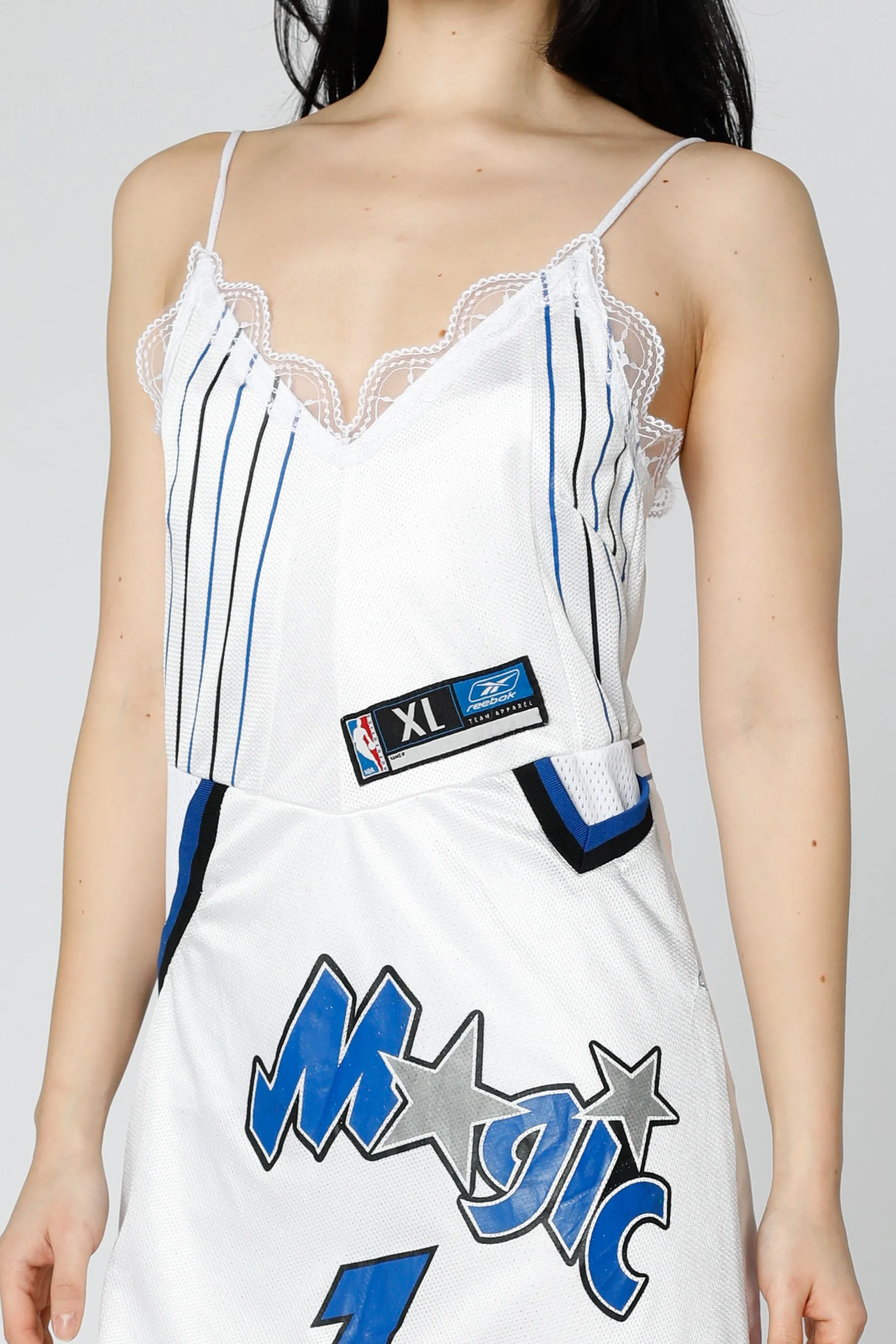 Rework NBA Lace Dress - S Frankie