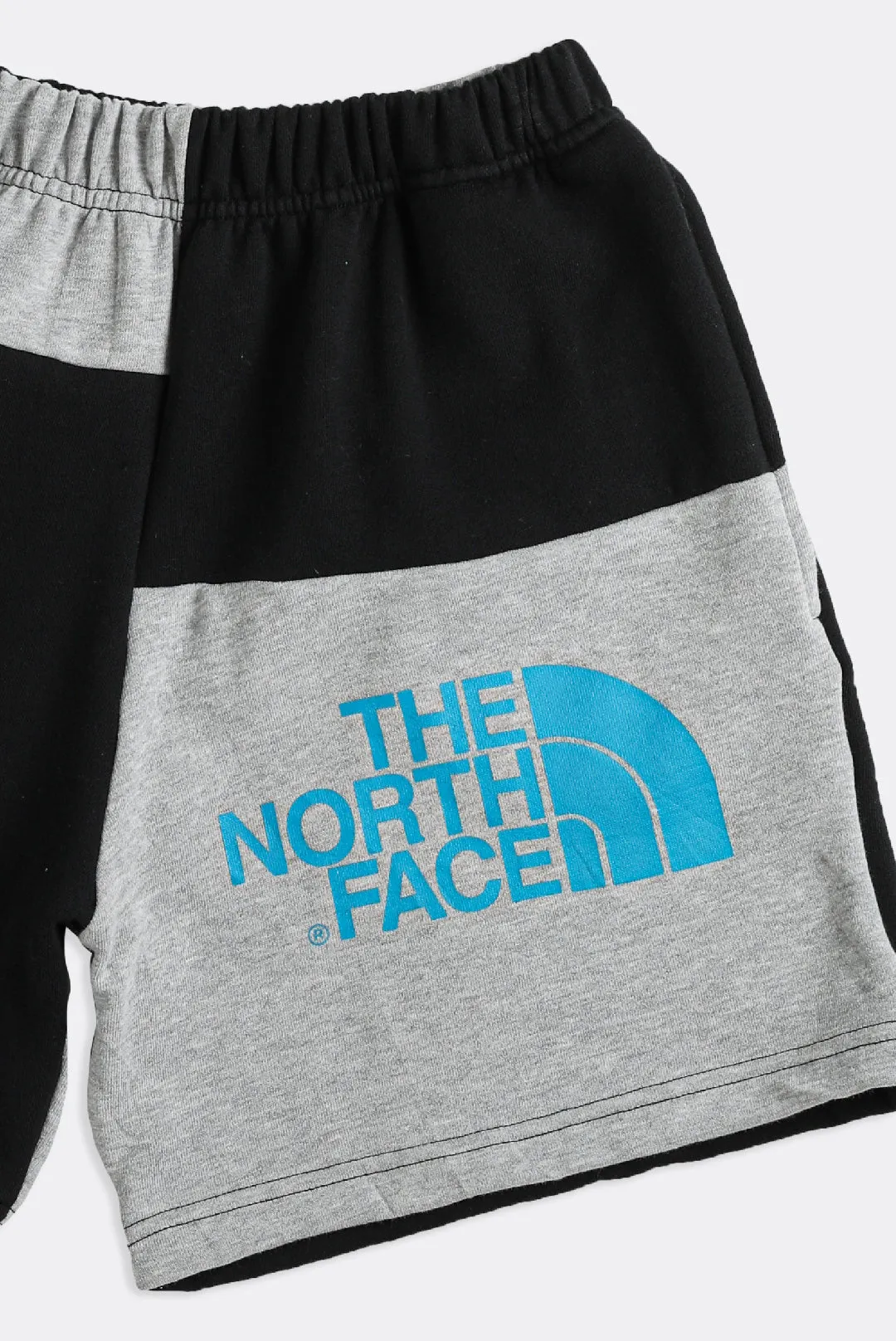 Rework North Face Patchwork Sweatshorts - XS Frankie