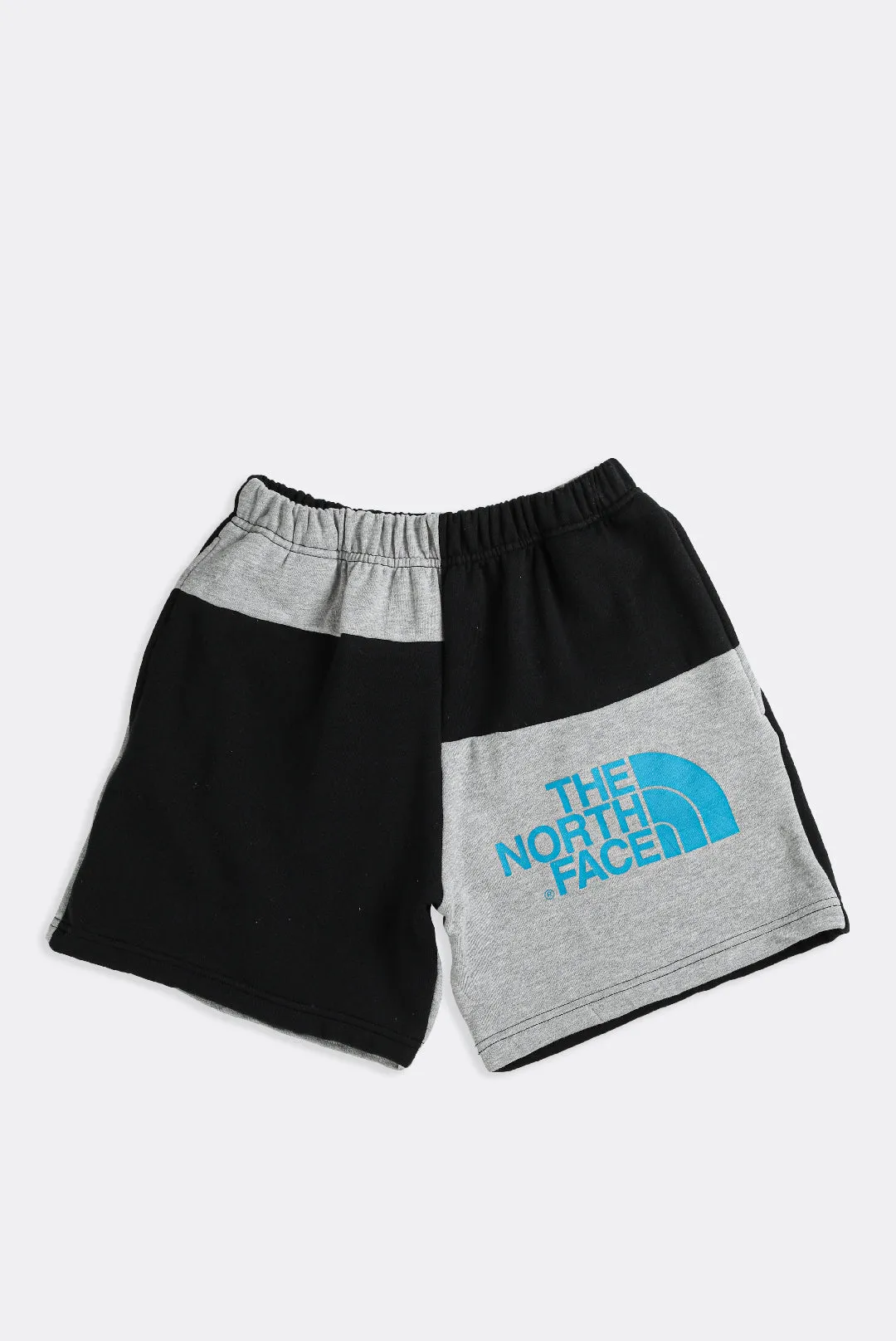 Rework North Face Patchwork Sweatshorts - XS Frankie