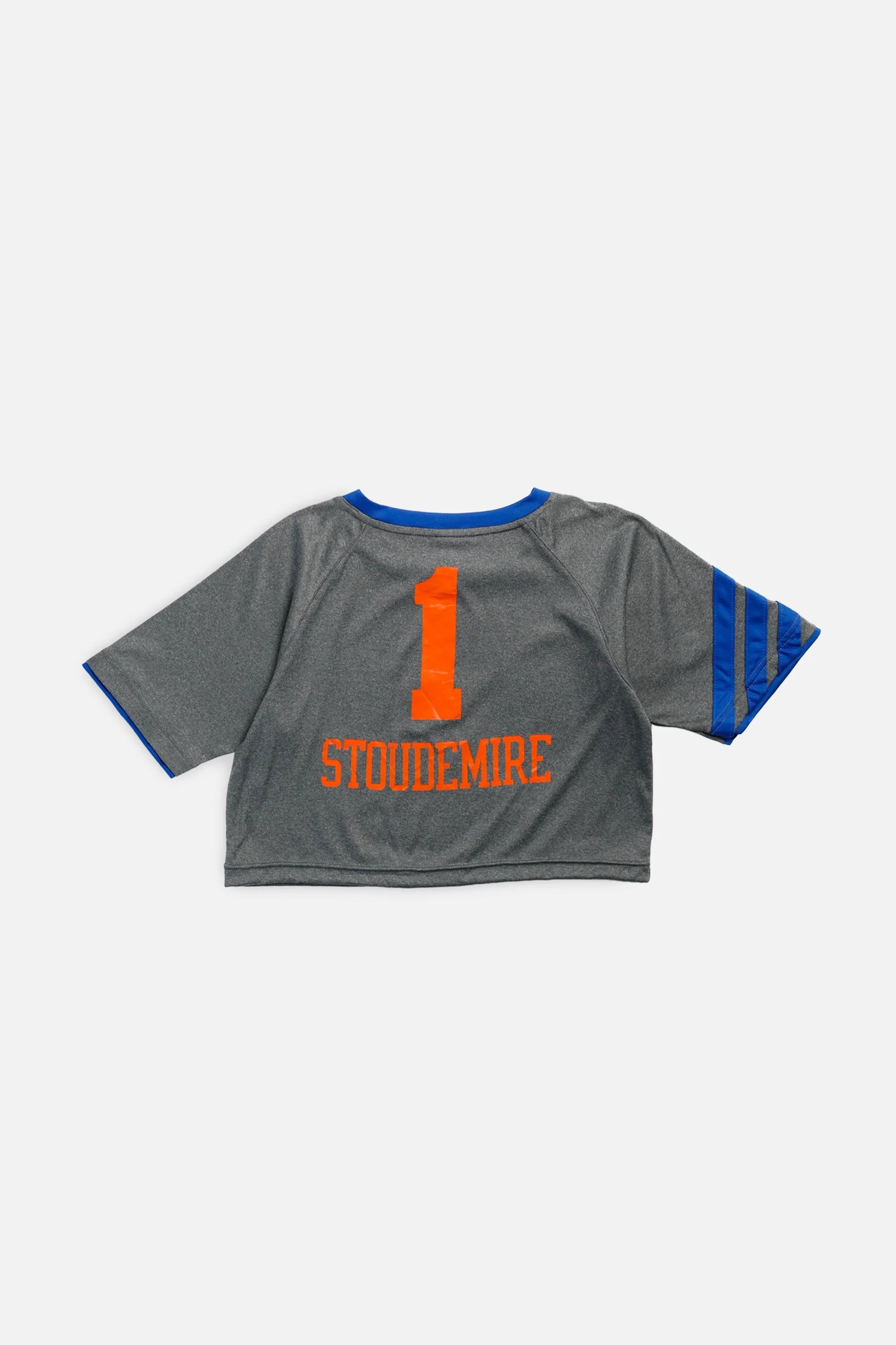 Rework NY Knicks NBA Crop Tee - XS Frankie
