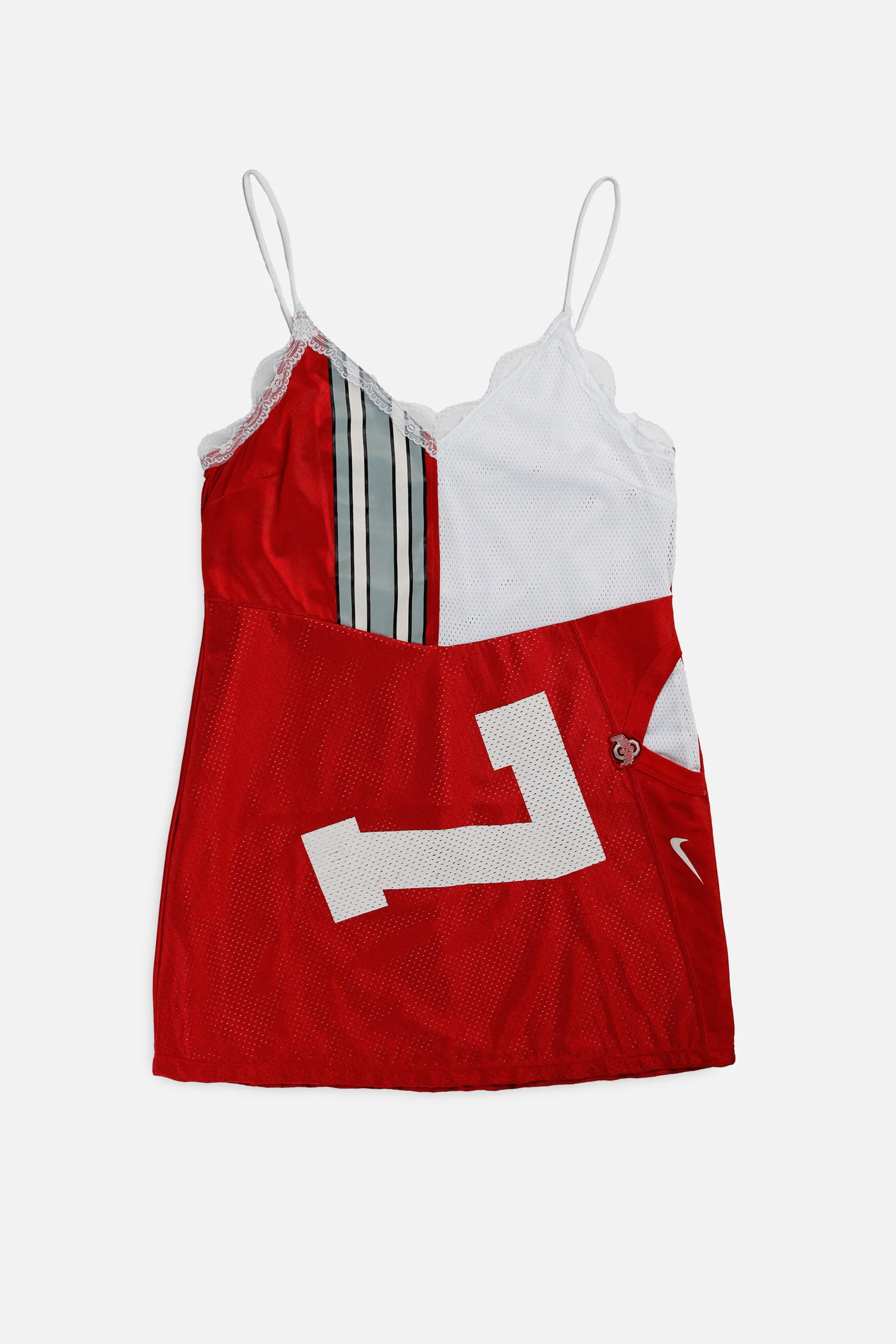 Rework Ohio State NCAA Lace Dress - XL Frankie