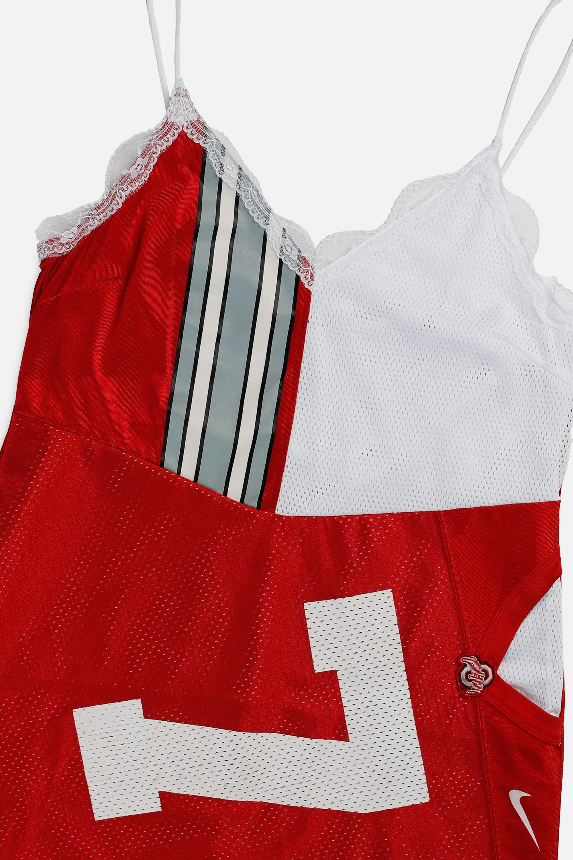 Rework Ohio State NCAA Lace Dress - XL Frankie