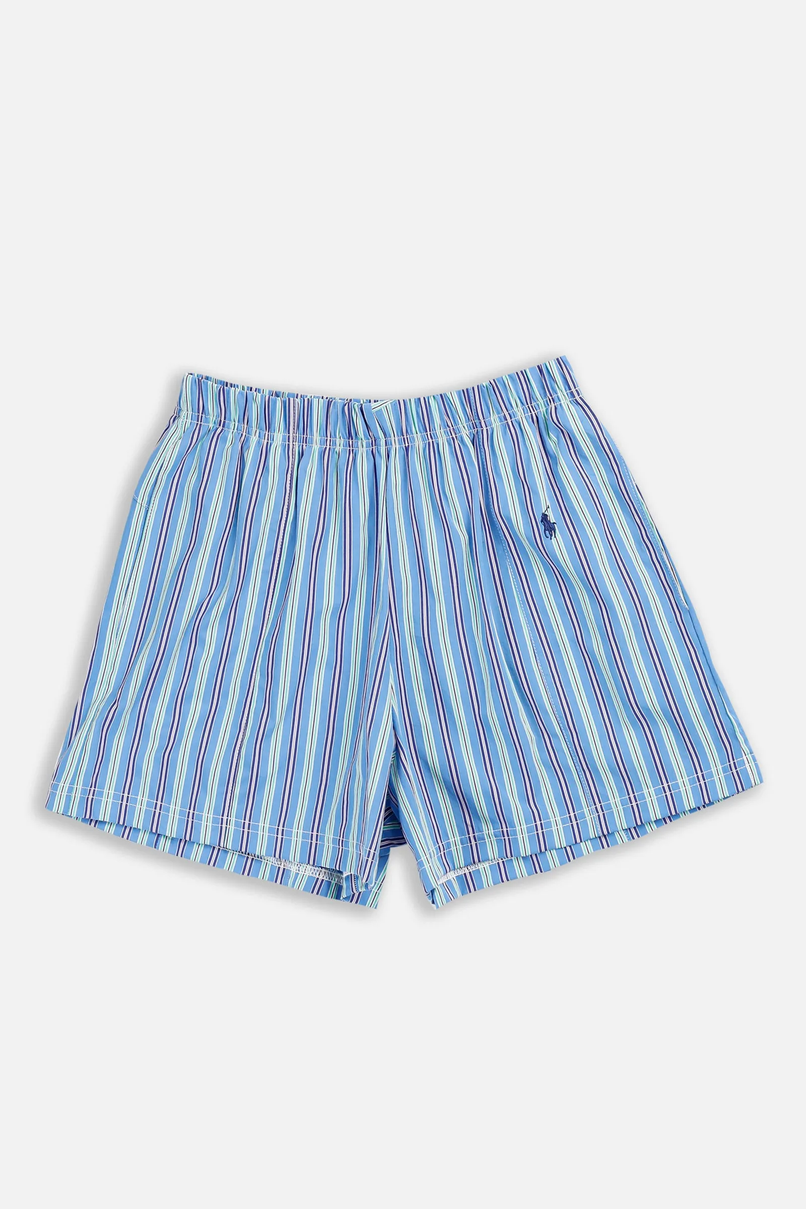 Rework Oxford Mini Boxer Shorts - S Frankie