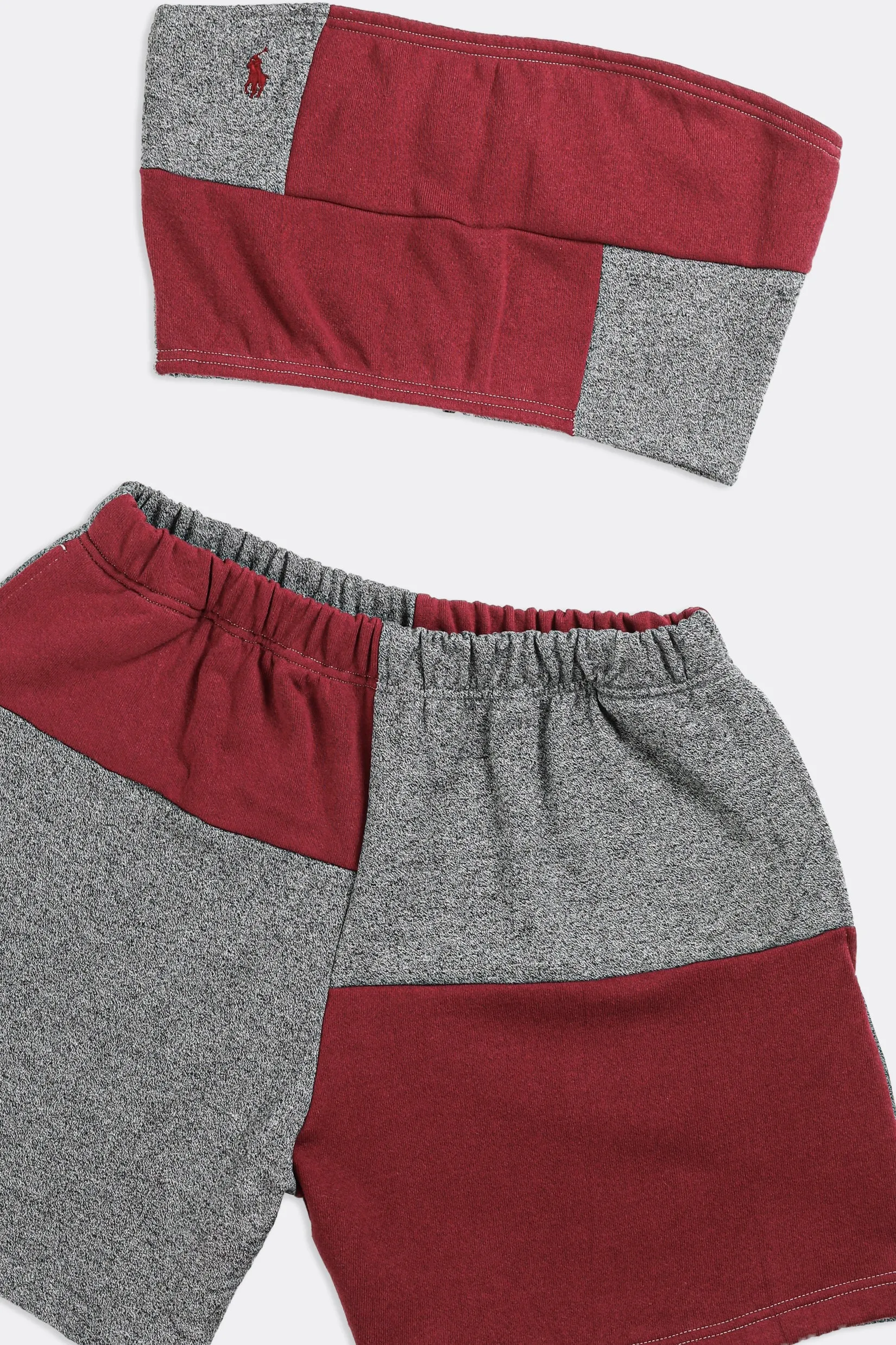 Rework Patchwork Sweatshorts Set - L Frankie