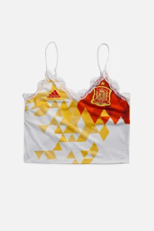 Rework Spain Soccer Lace Tank - S Frankie