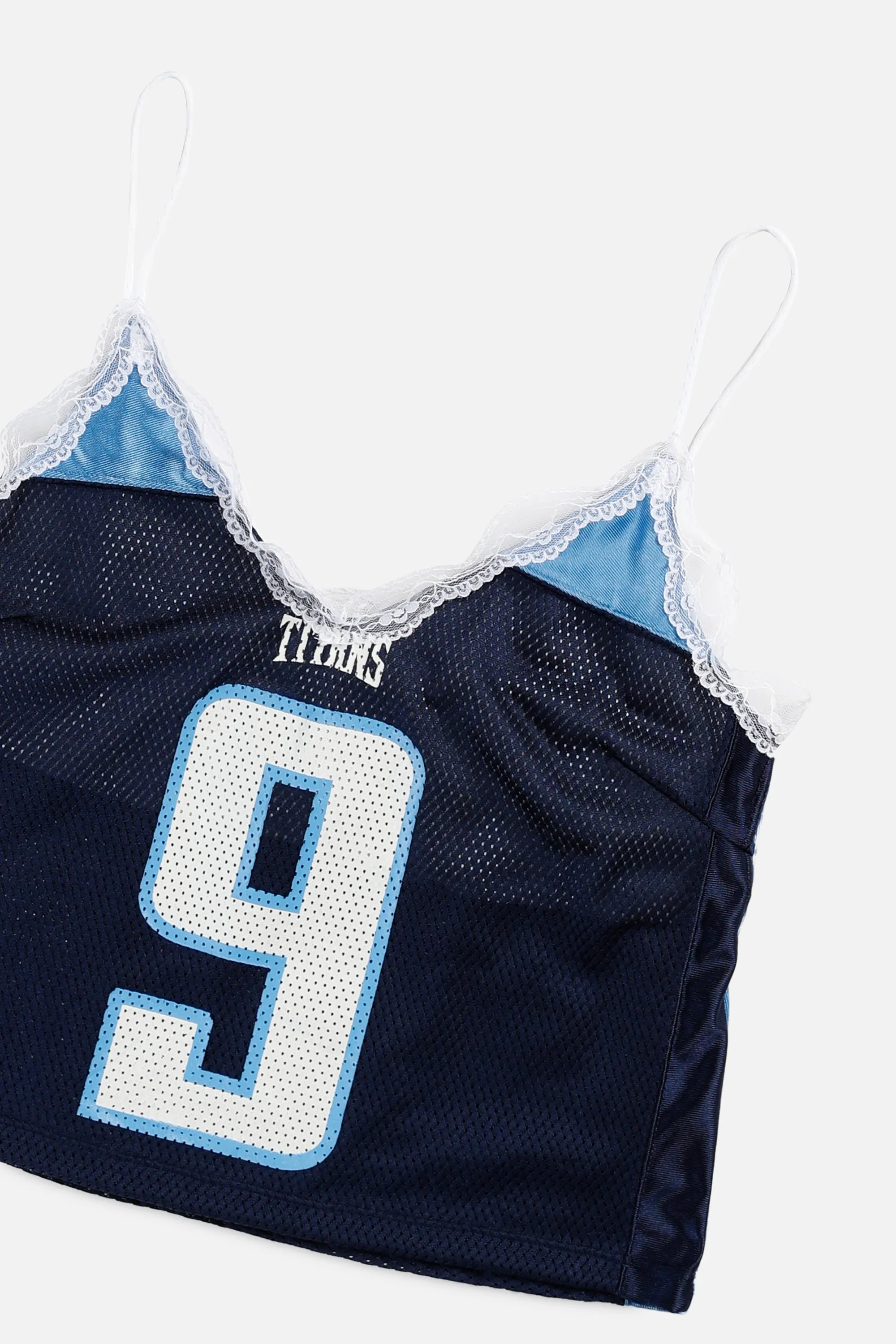 Rework Tennessee Titans Lace Tank - L Frankie