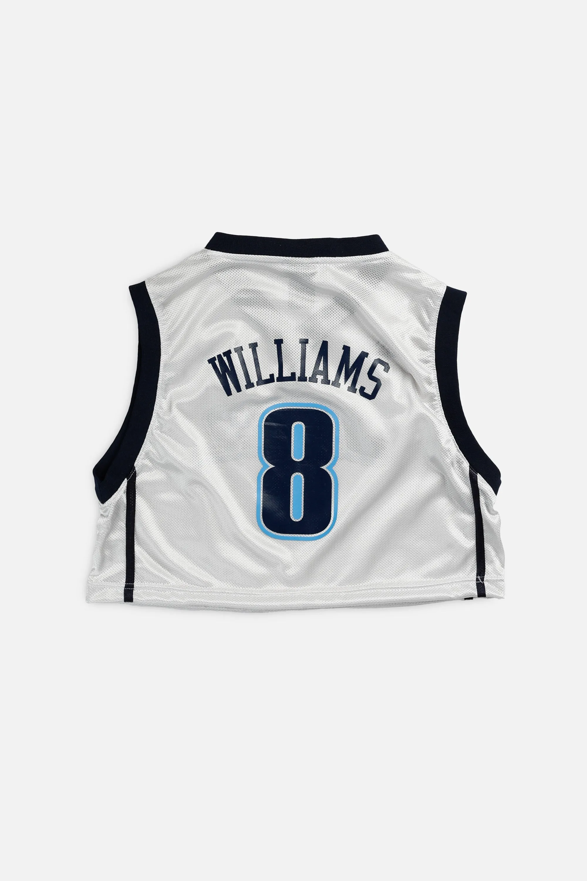 Rework Utah Jazz NBA Crop Jersey - S Frankie