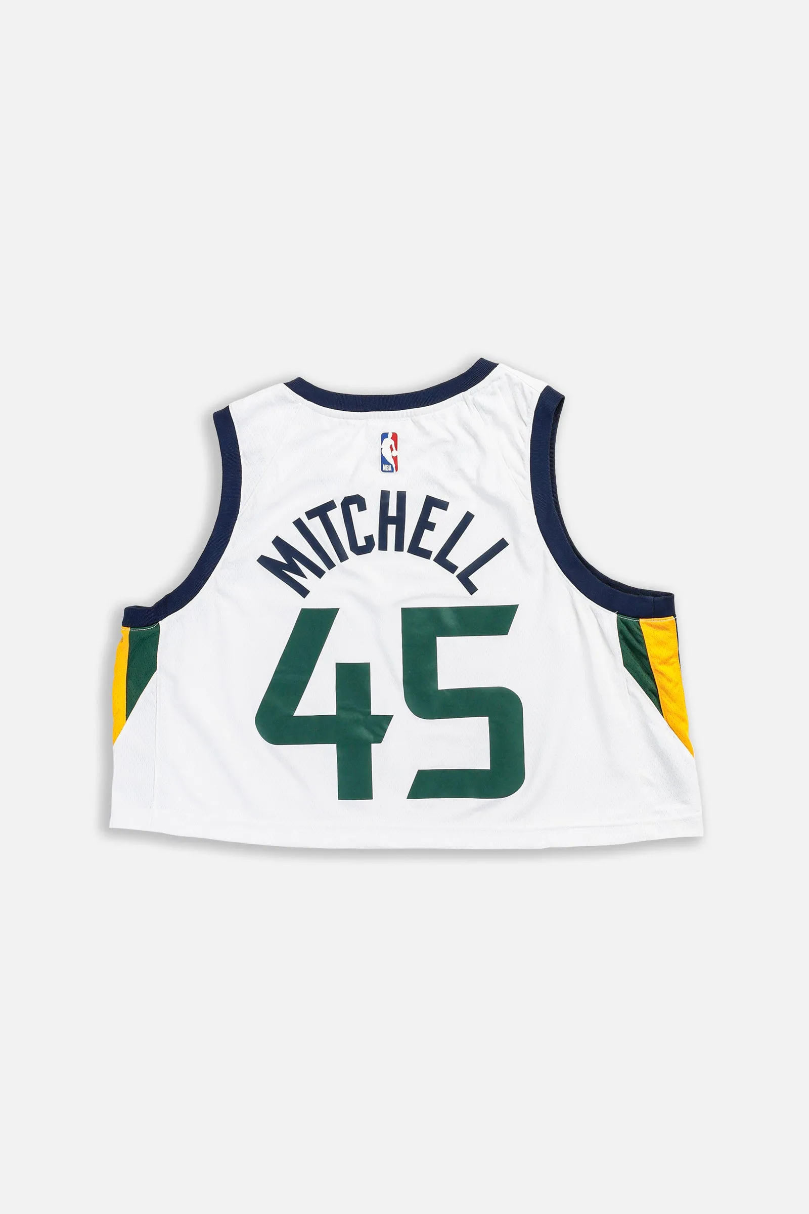 Rework Utah Jazz NBA Crop Jersey - XL Frankie