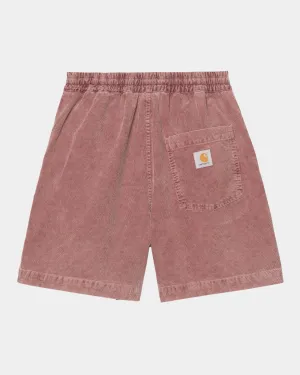 Reynold Corduroy Short | Dusky Pink (dusky washed) Carhartt WIP