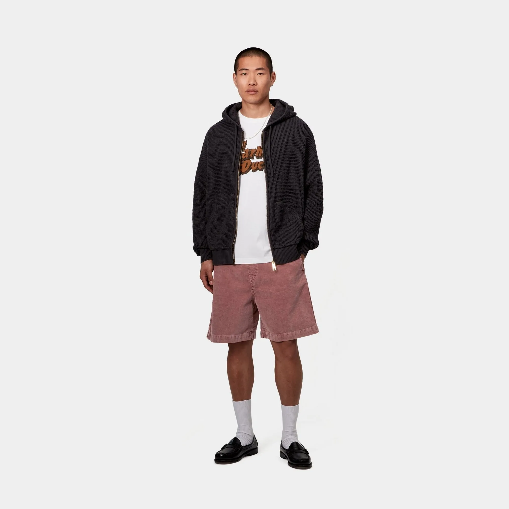 Reynold Corduroy Short | Dusky Pink (dusky washed) Carhartt WIP