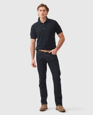 Rodd And Gunn Mens Masons flat knit - Midnight
