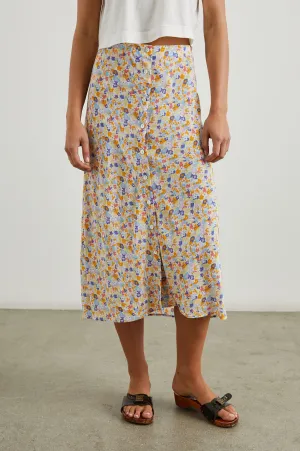 ROSETTA SKIRT - PAPAYA FLOWERS Rails