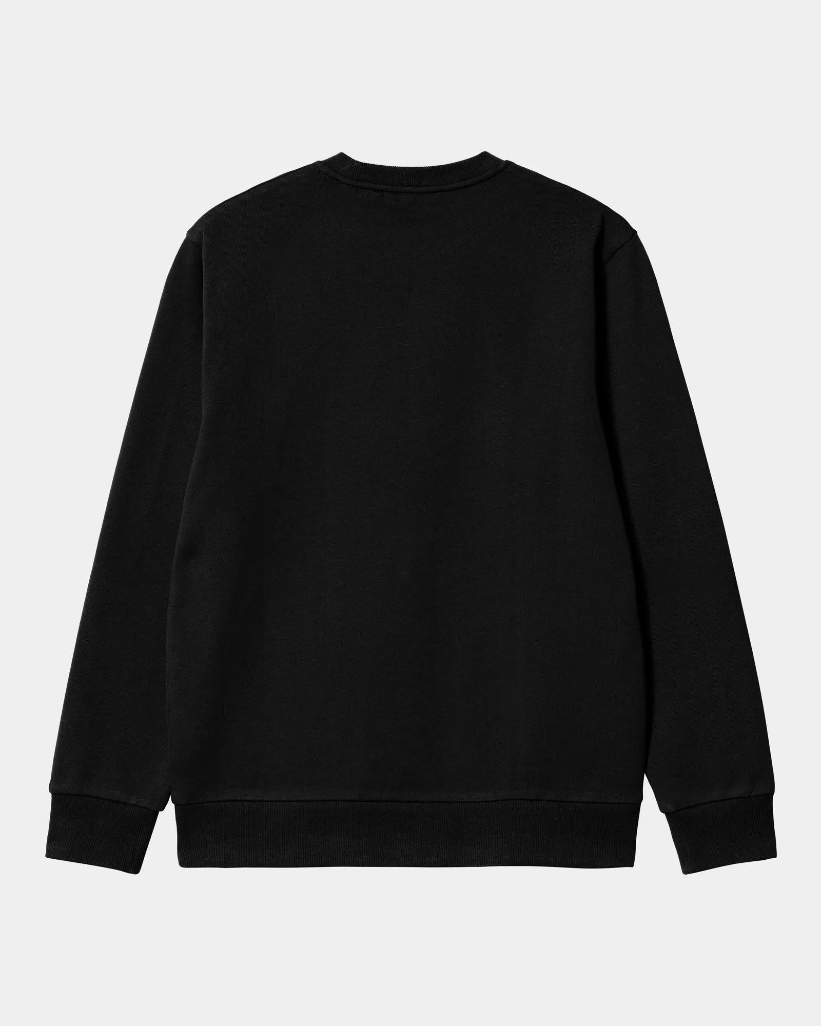 Script Embroidery Sweatshirt | Black / White Carhartt WIP