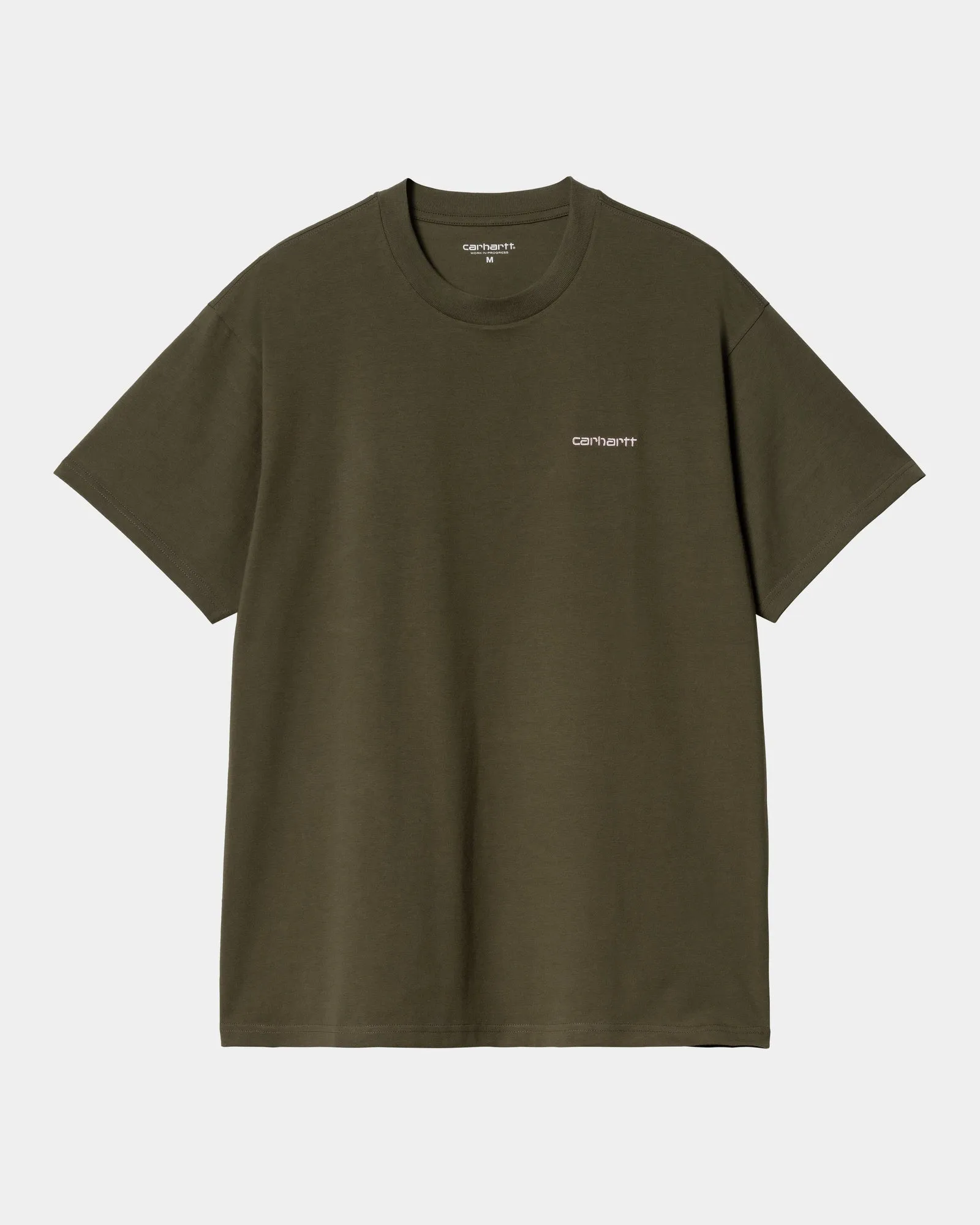 Script Embroidery T-Shirt | Turtle / Air Pink Carhartt WIP