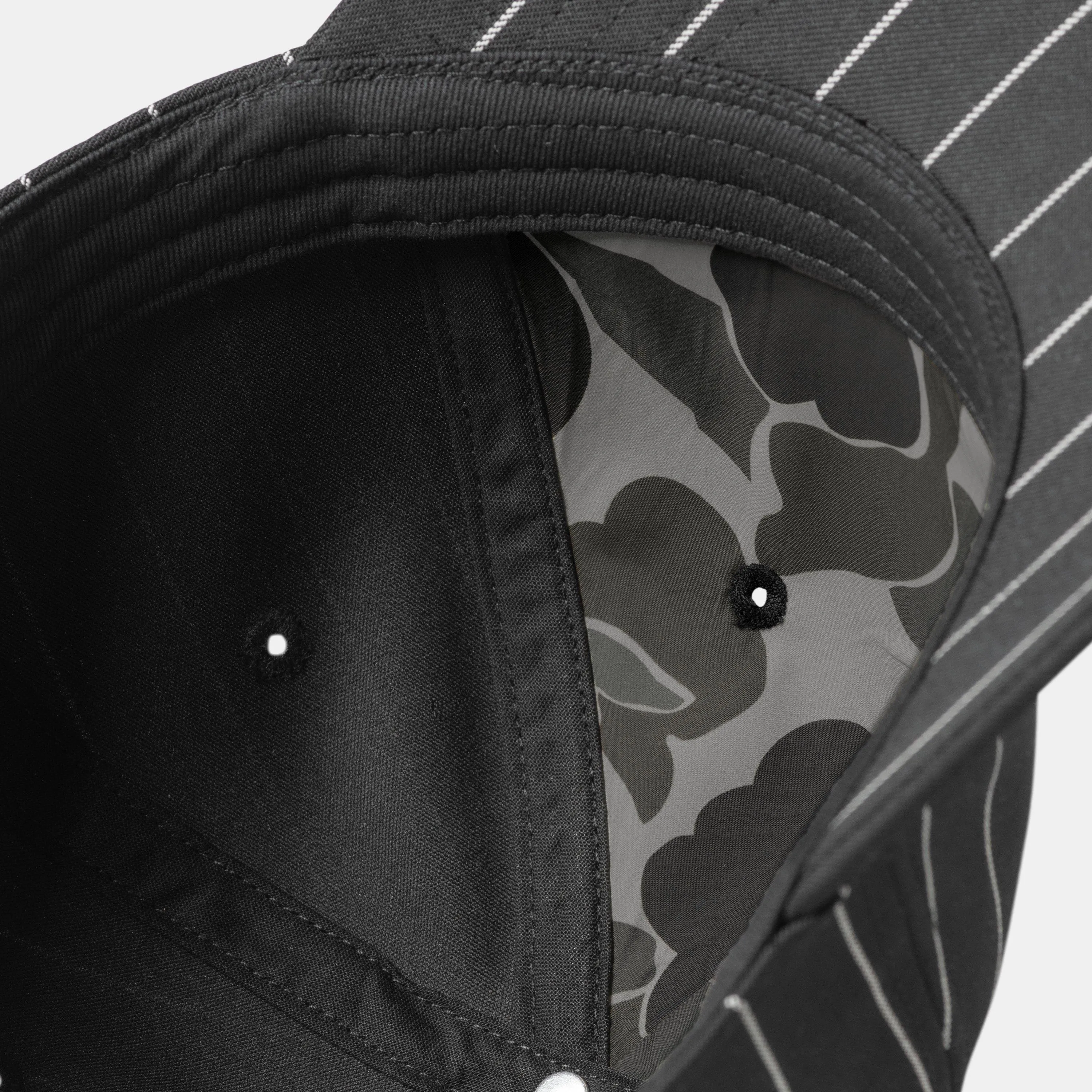 Seaton Cap | Black / Wax Seaton Stripe Carhartt WIP