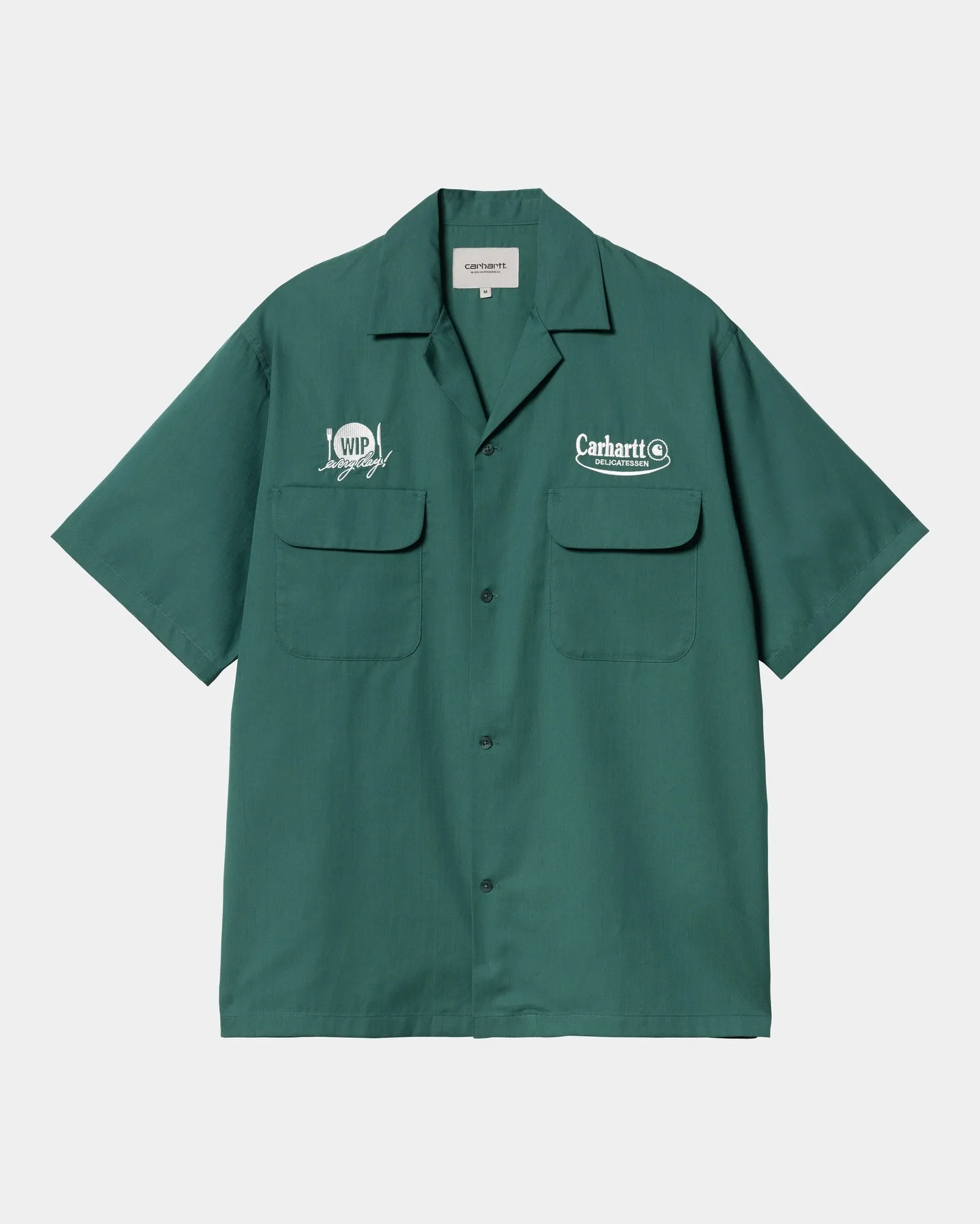 Short Sleeve Deli Shirt | Rainforest / White Carhartt WIP