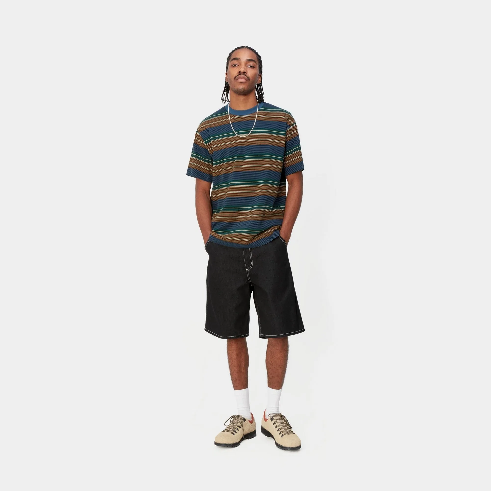 Simple Short - Denim | Black (one wash) Carhartt WIP