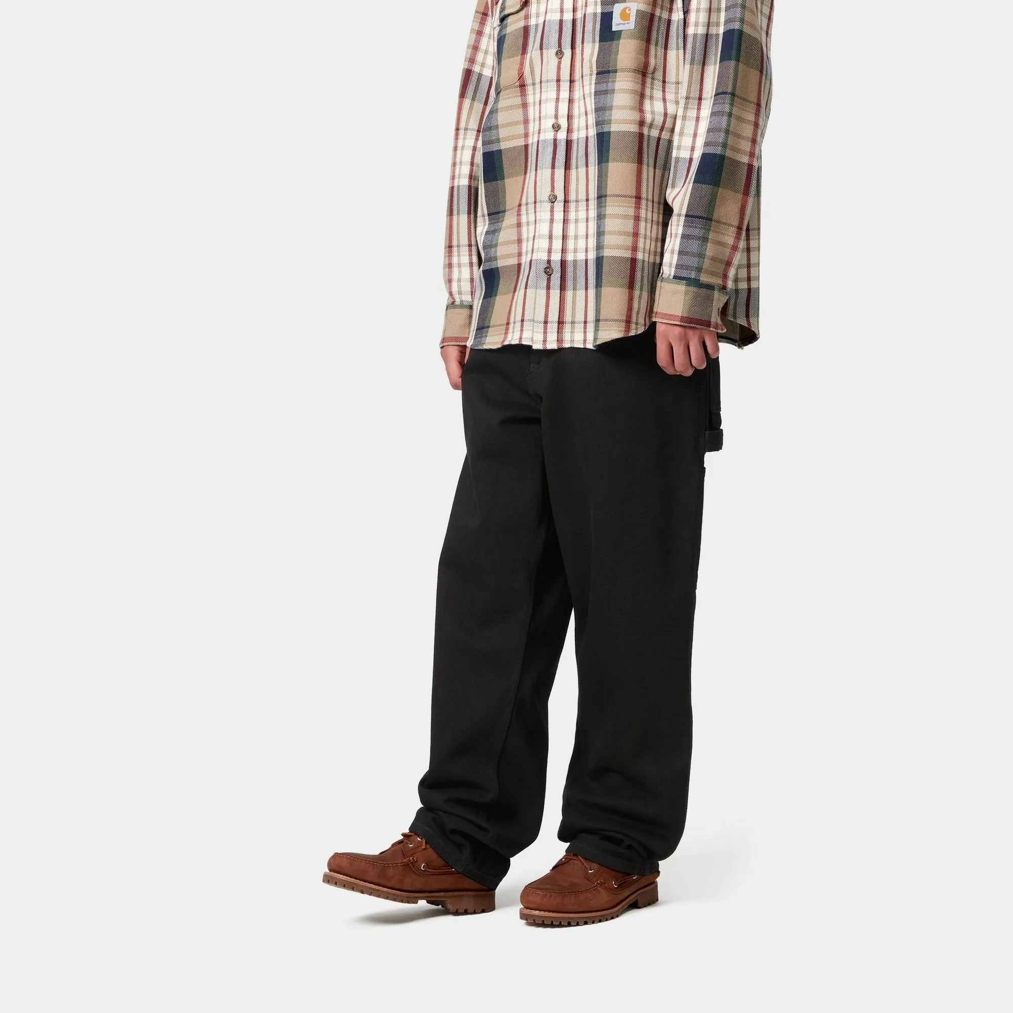 Single Knee Pant - Denim | Black (rinsed) Carhartt WIP
