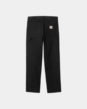 Single Knee Pant - Denim | Black (rinsed) Carhartt WIP