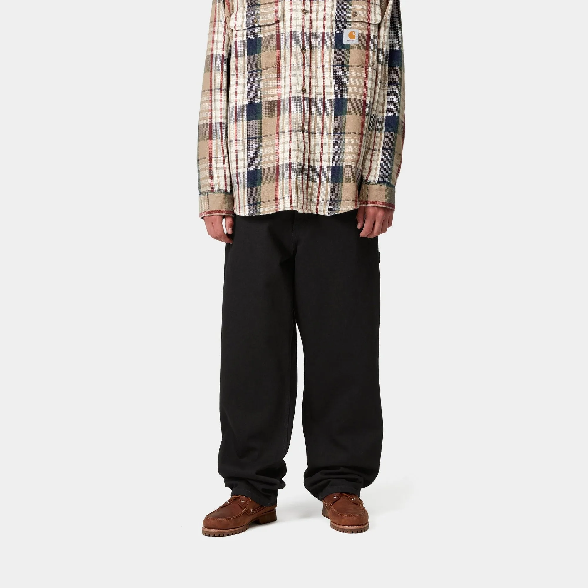 Single Knee Pant - Denim | Black (rinsed) Carhartt WIP