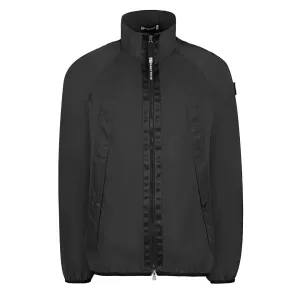 ST95 4 Way Stretch Zip Through Black