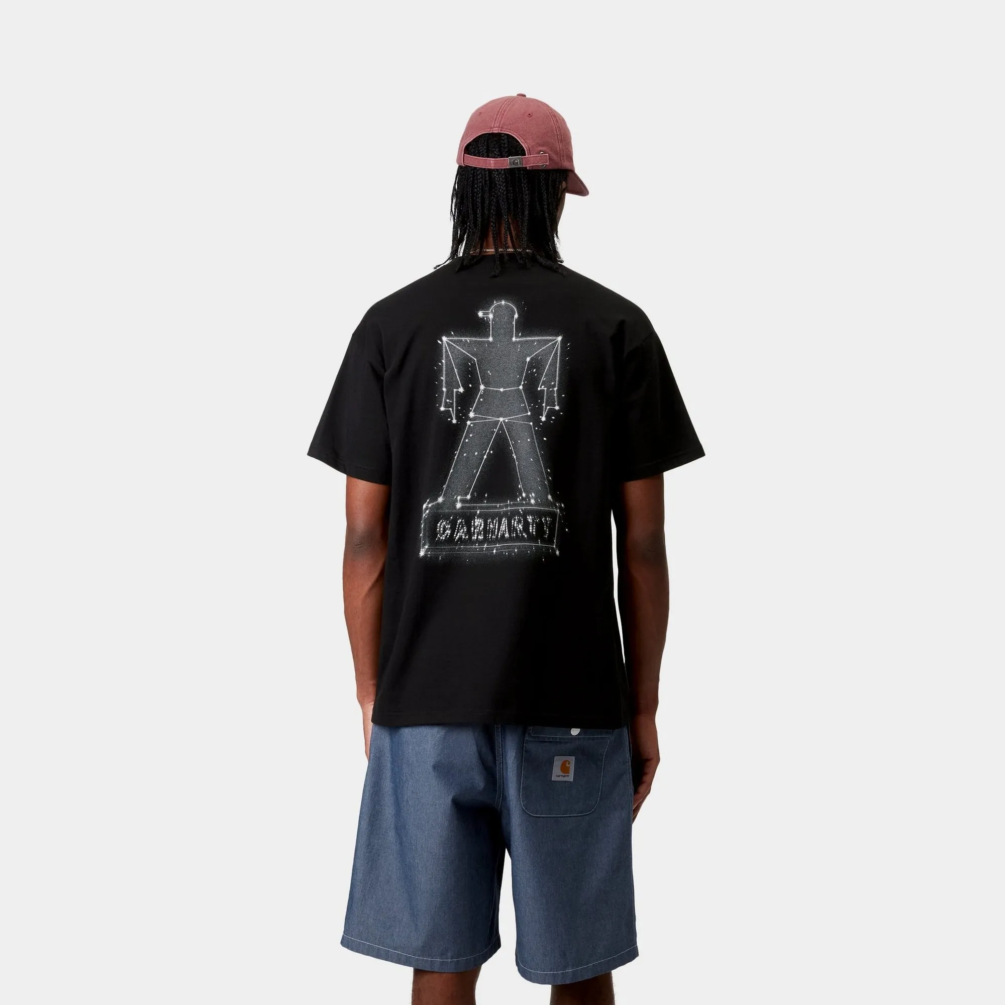 Stargazer T-Shirt | Black / White Carhartt WIP
