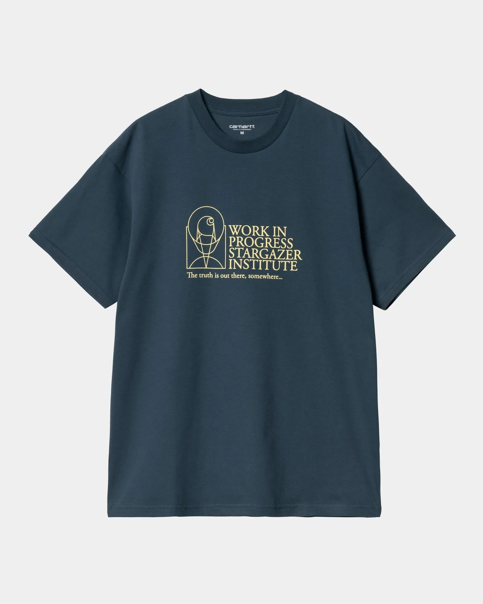 Stargazer T-Shirt | Dusky Blue / Yellow Carhartt WIP