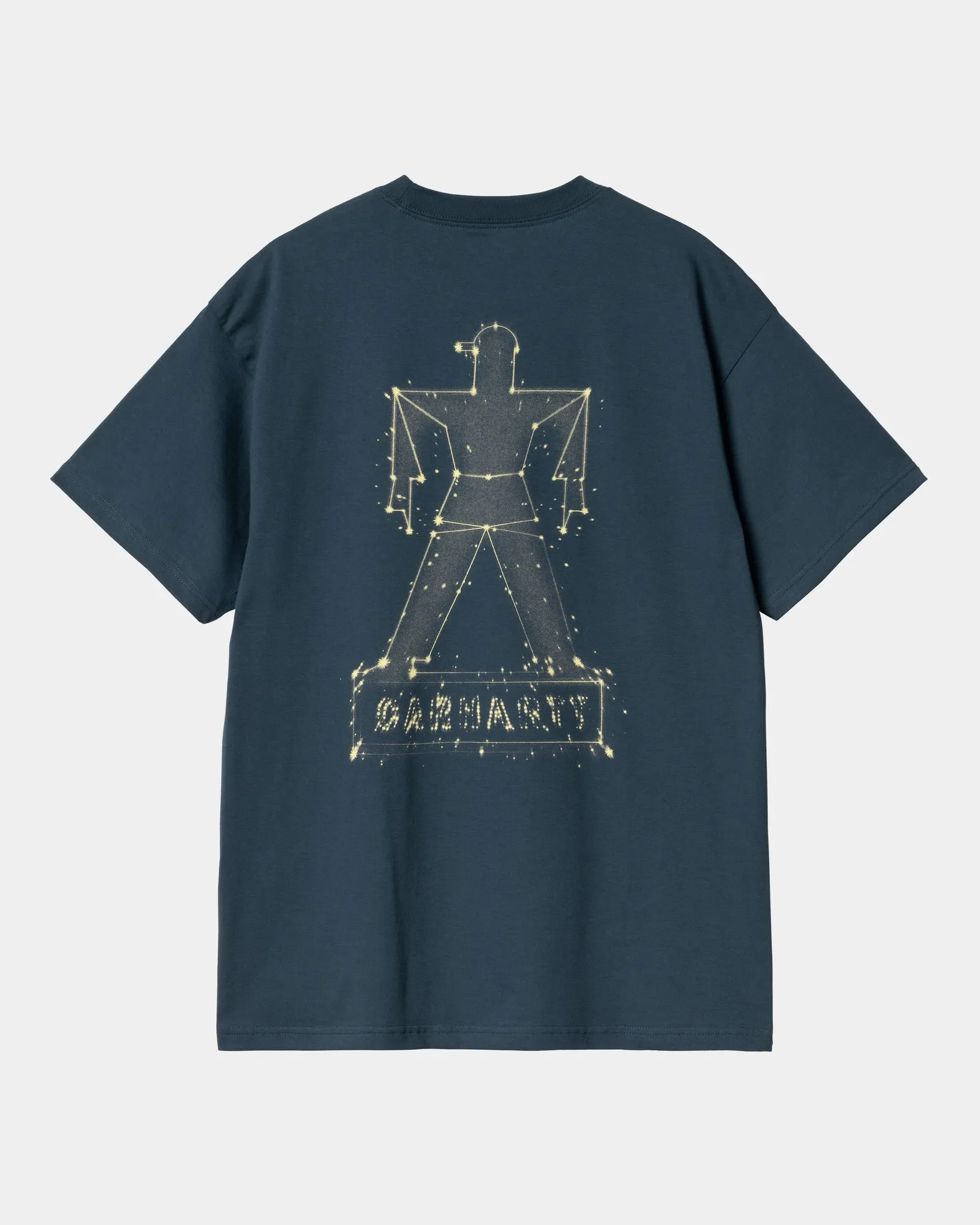 Stargazer T-Shirt | Dusky Blue / Yellow Carhartt WIP